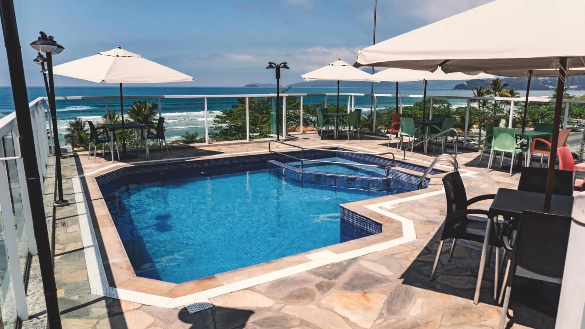 Pool view in UPG Hotel