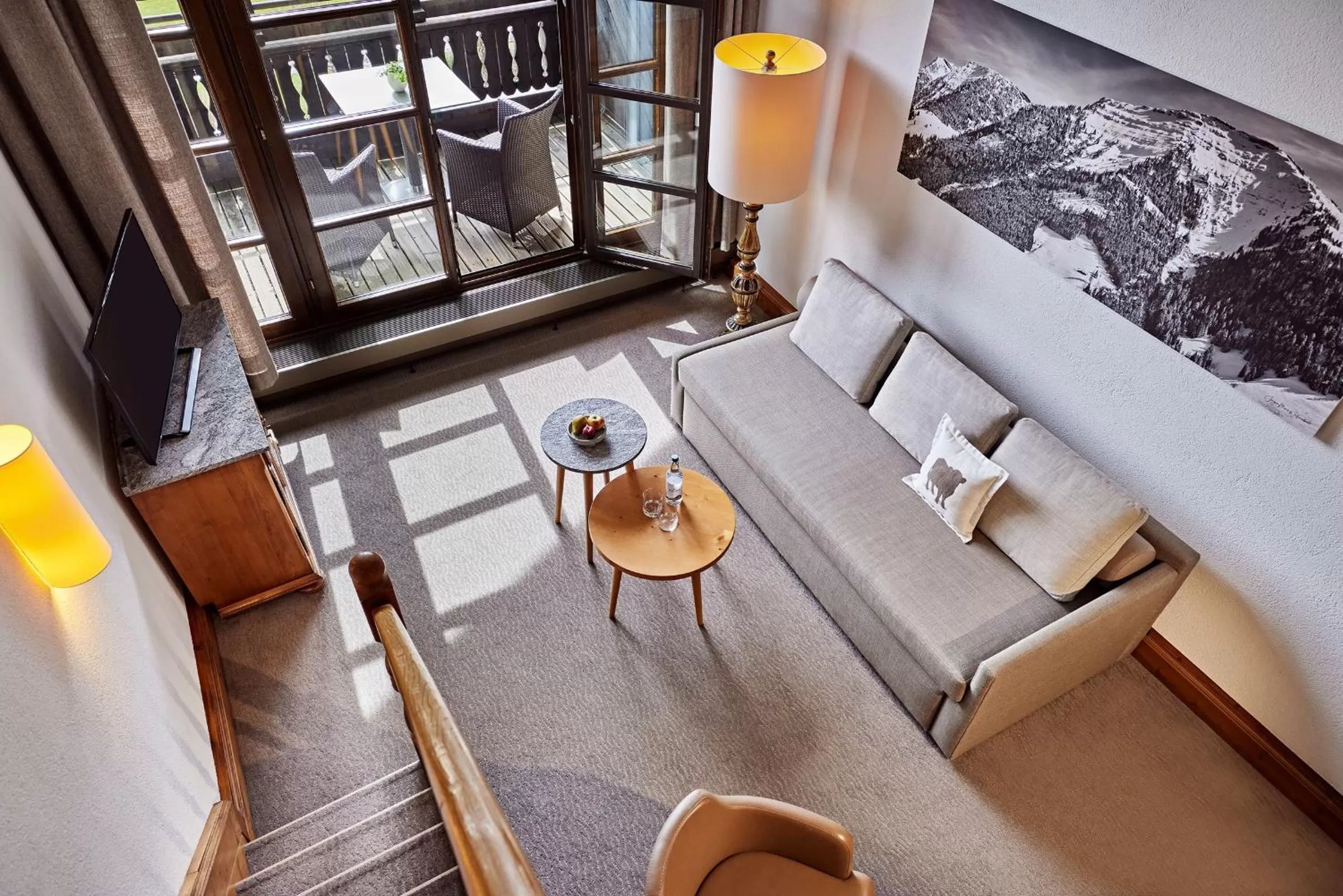 Balcony/Terrace in Parkhotel Oberstaufen