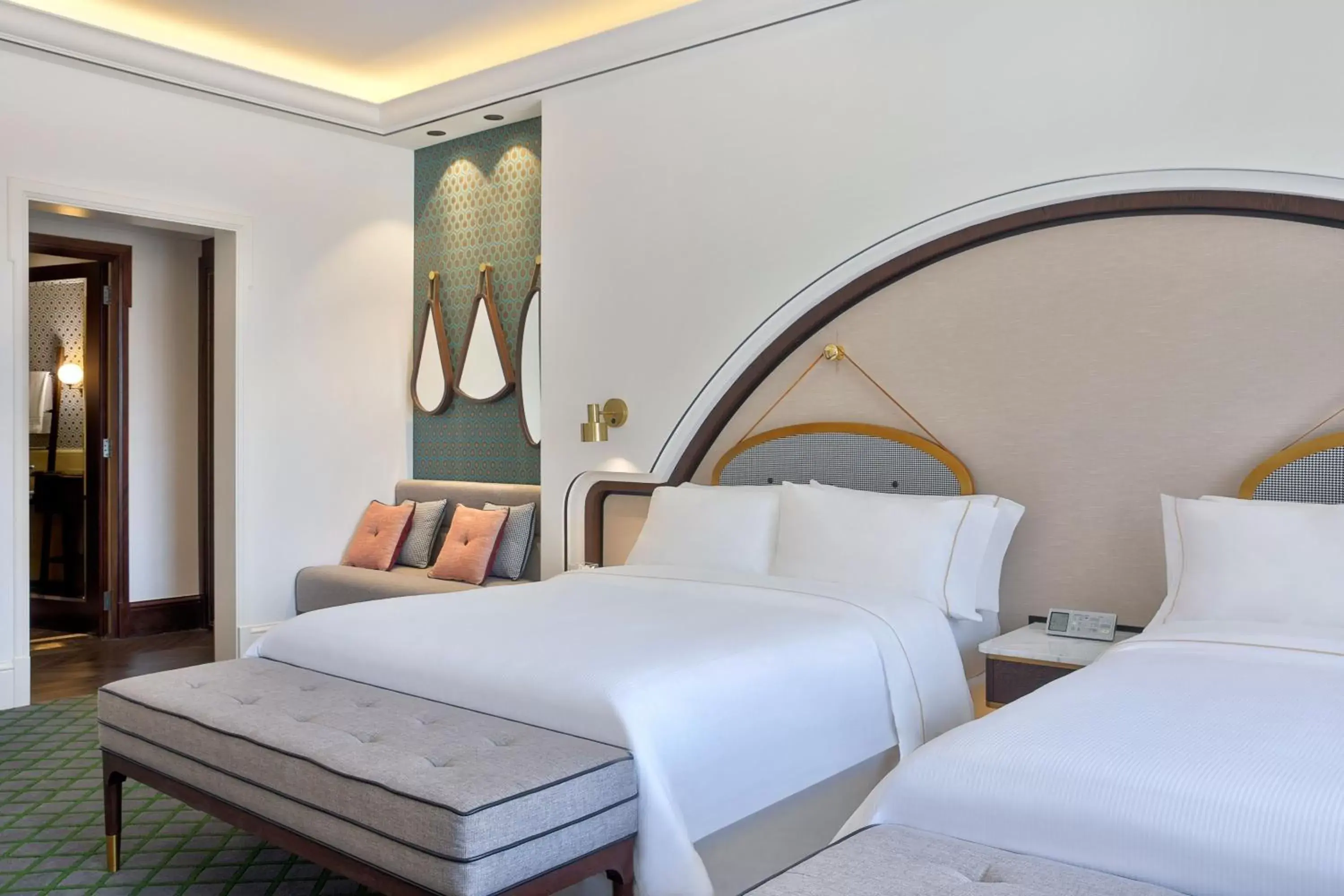 Beach, Bed in The Westin Dubai Mina Seyahi Beach Resort and Waterpark