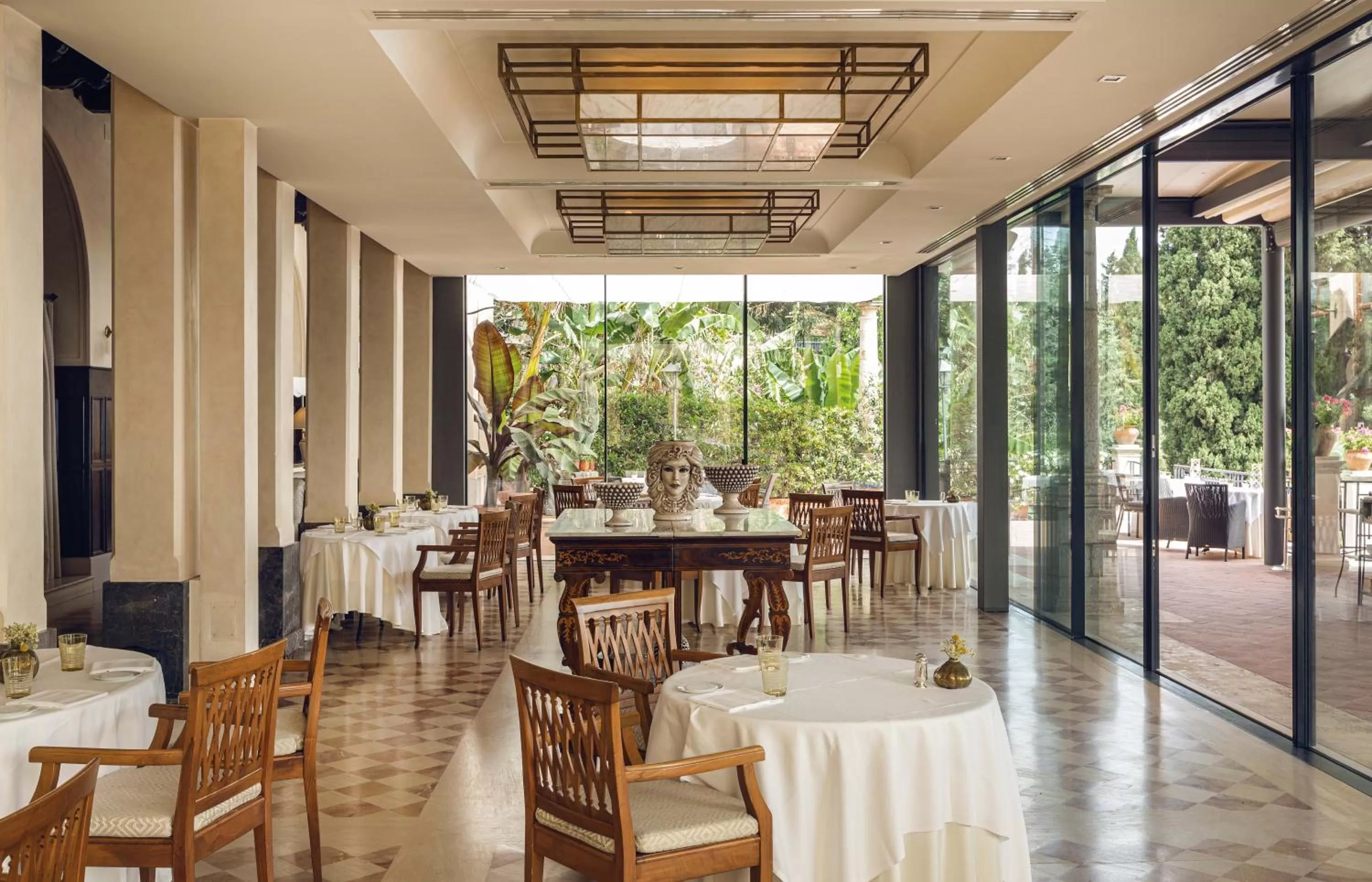 Restaurant/places to eat in Grand Hotel Timeo, A Belmond Hotel, Taormina