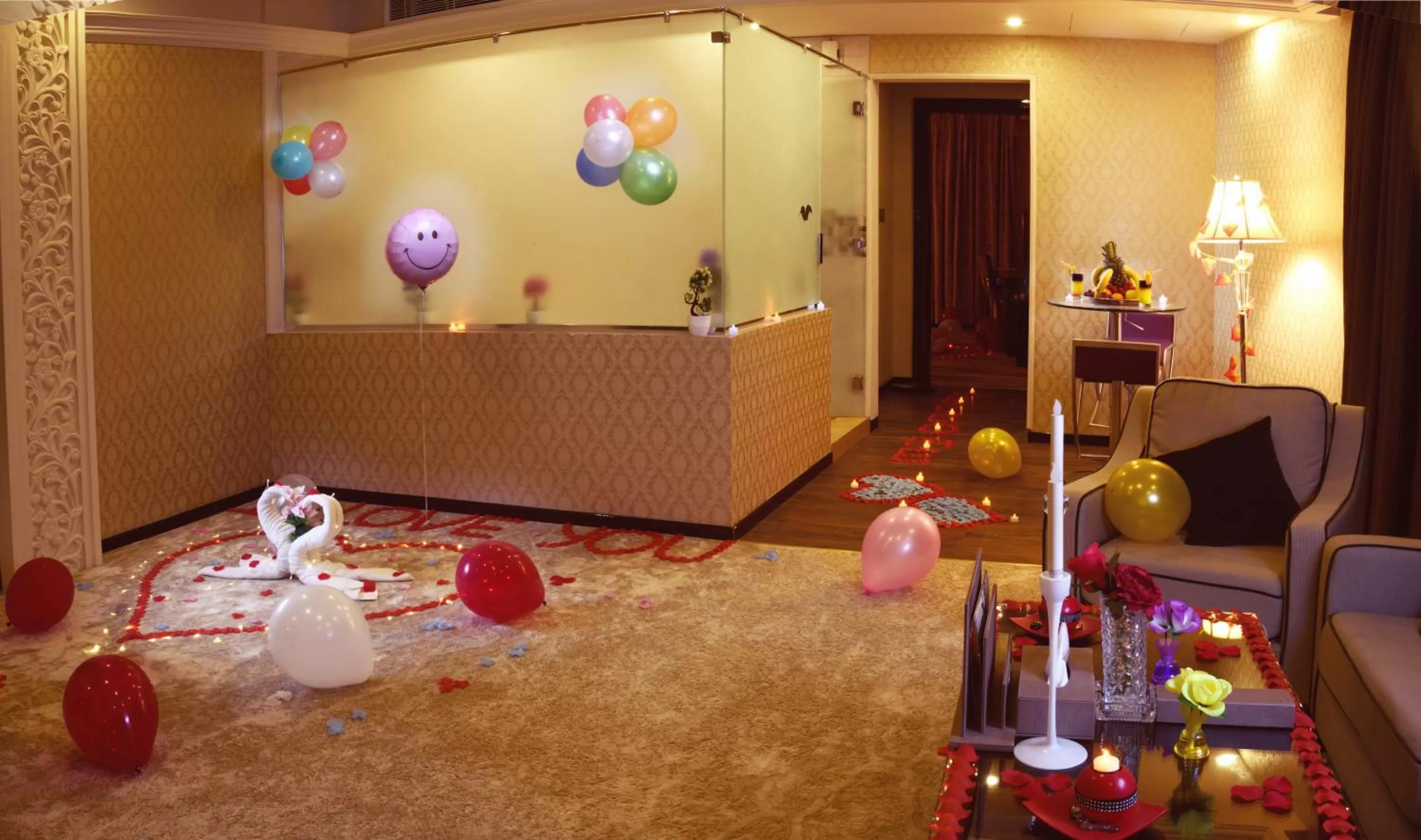 Seating area in Garden Plaza Hotel