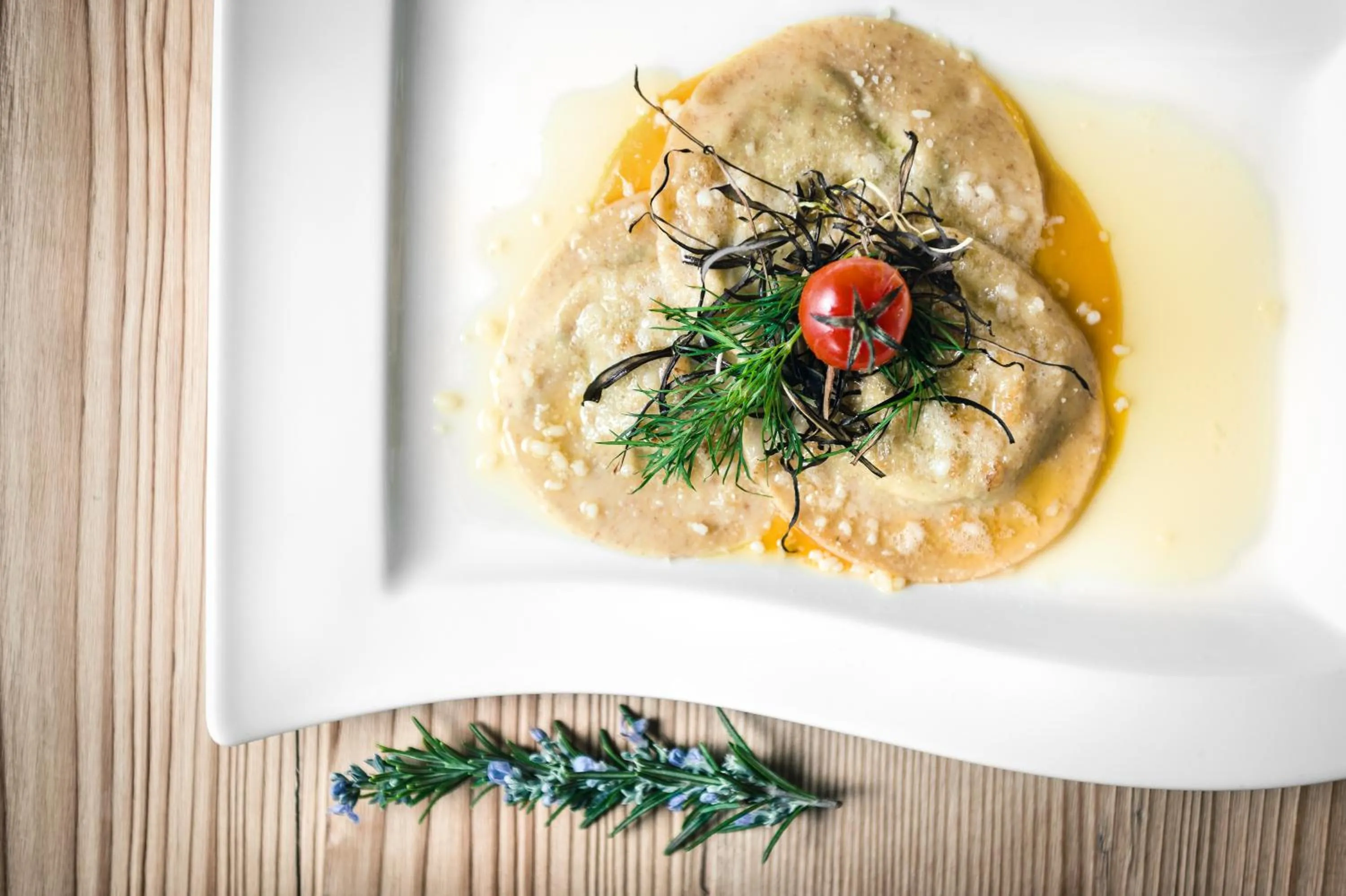 Food and drinks in Kolfuschgerhof Mountain Resort