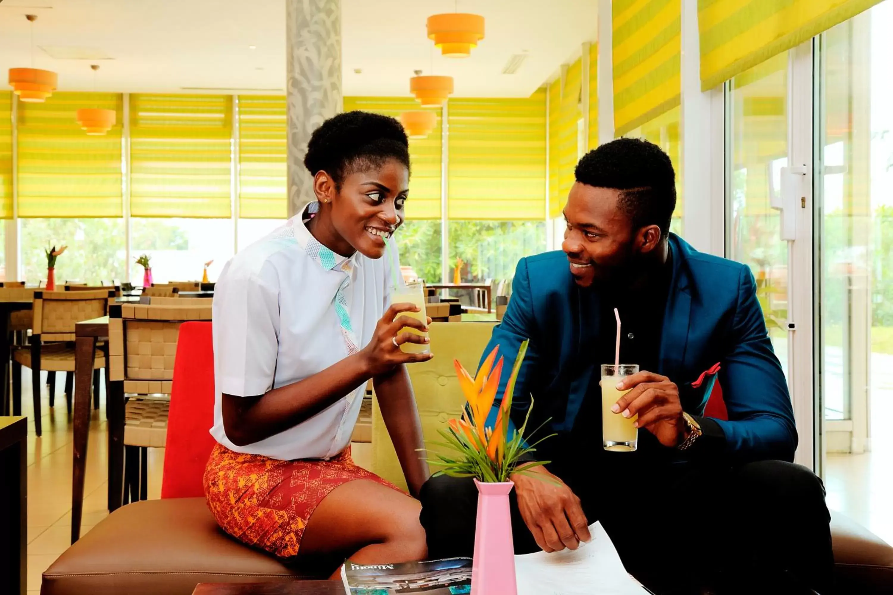 Lobby or reception in Ibis Cotonou