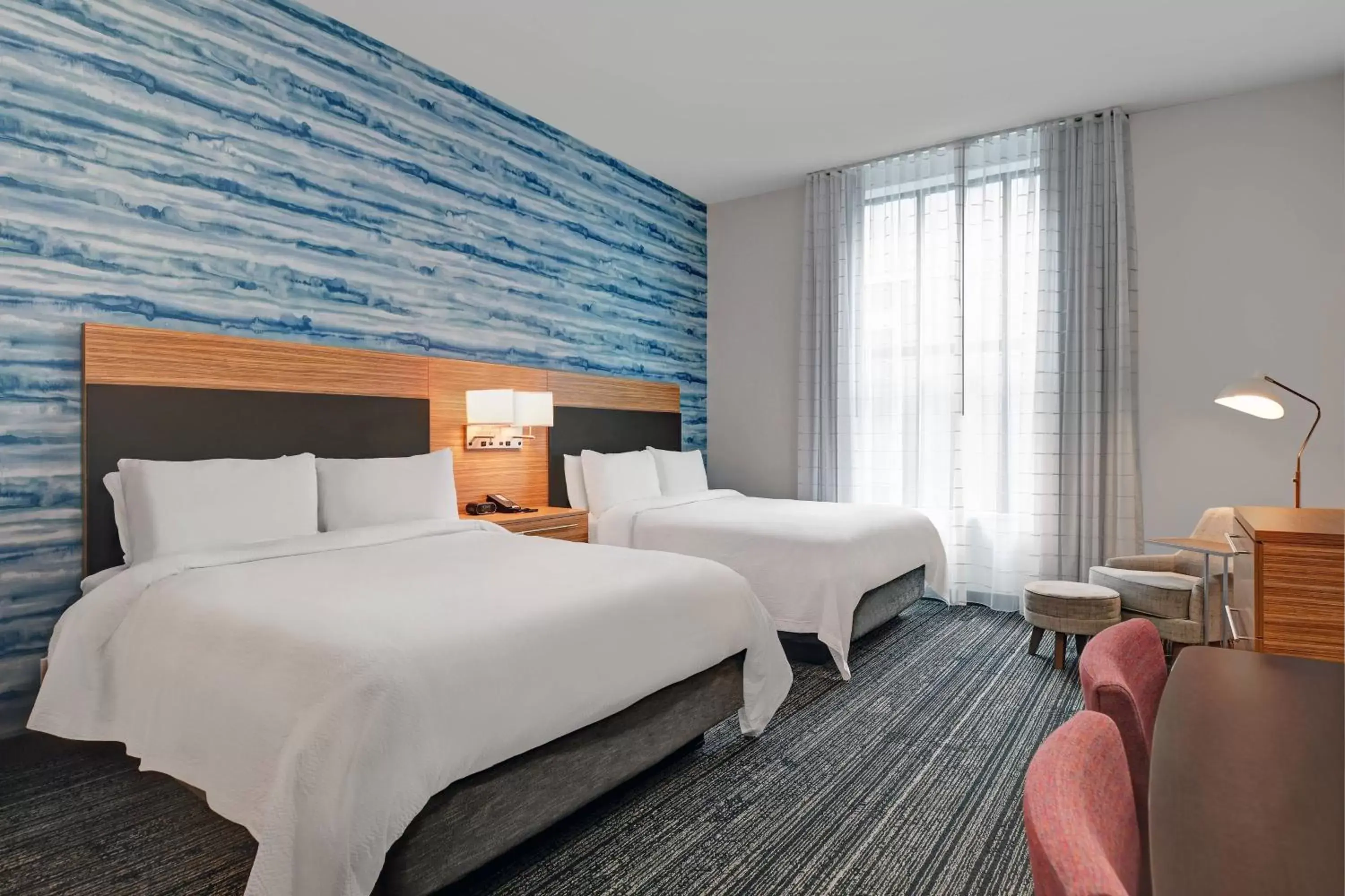 Photo of the whole room, Bed in TownePlace Suites by Marriott Cincinnati Downtown