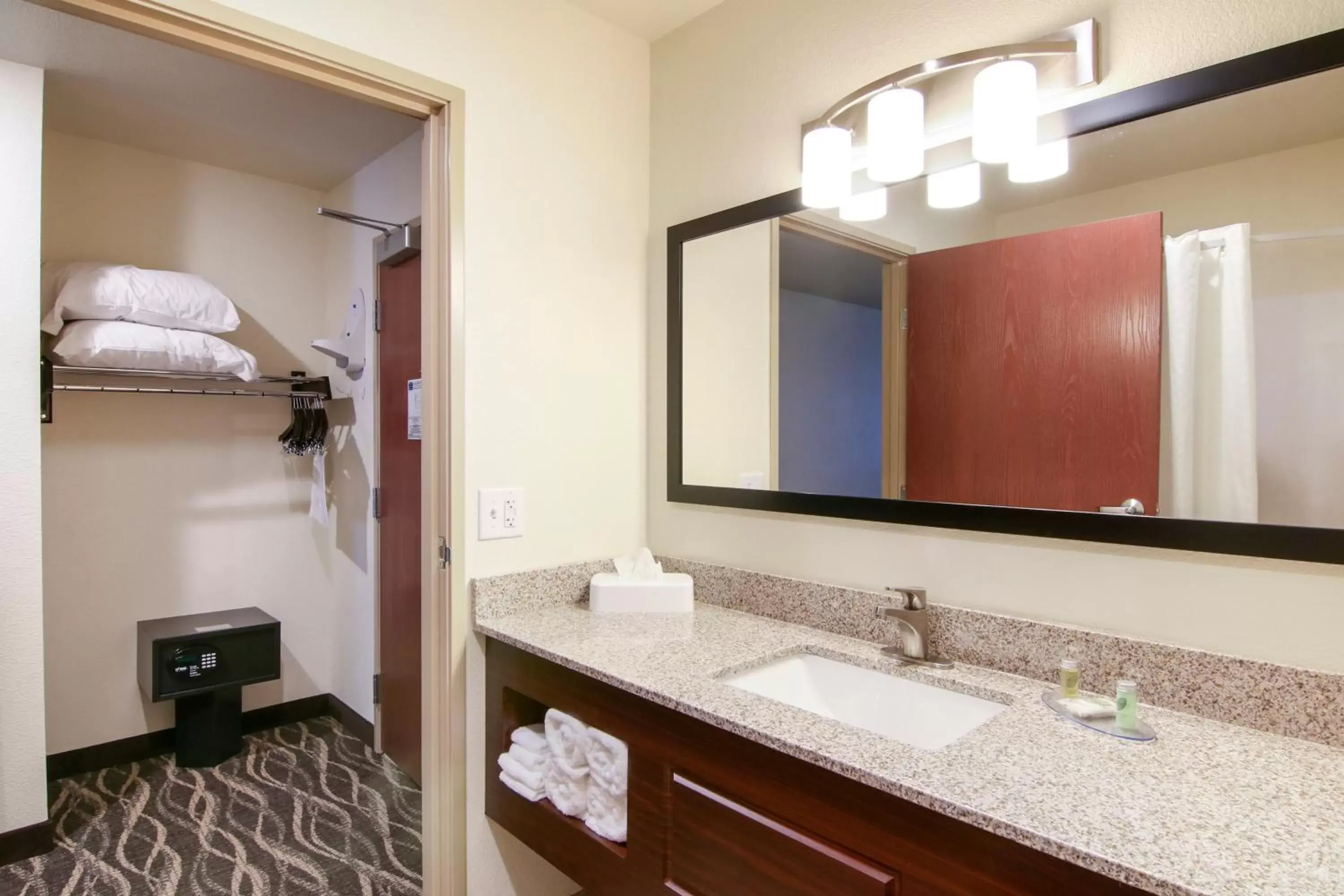 Toilet, Bathroom in Cobblestone Hotel & Suites Hartford