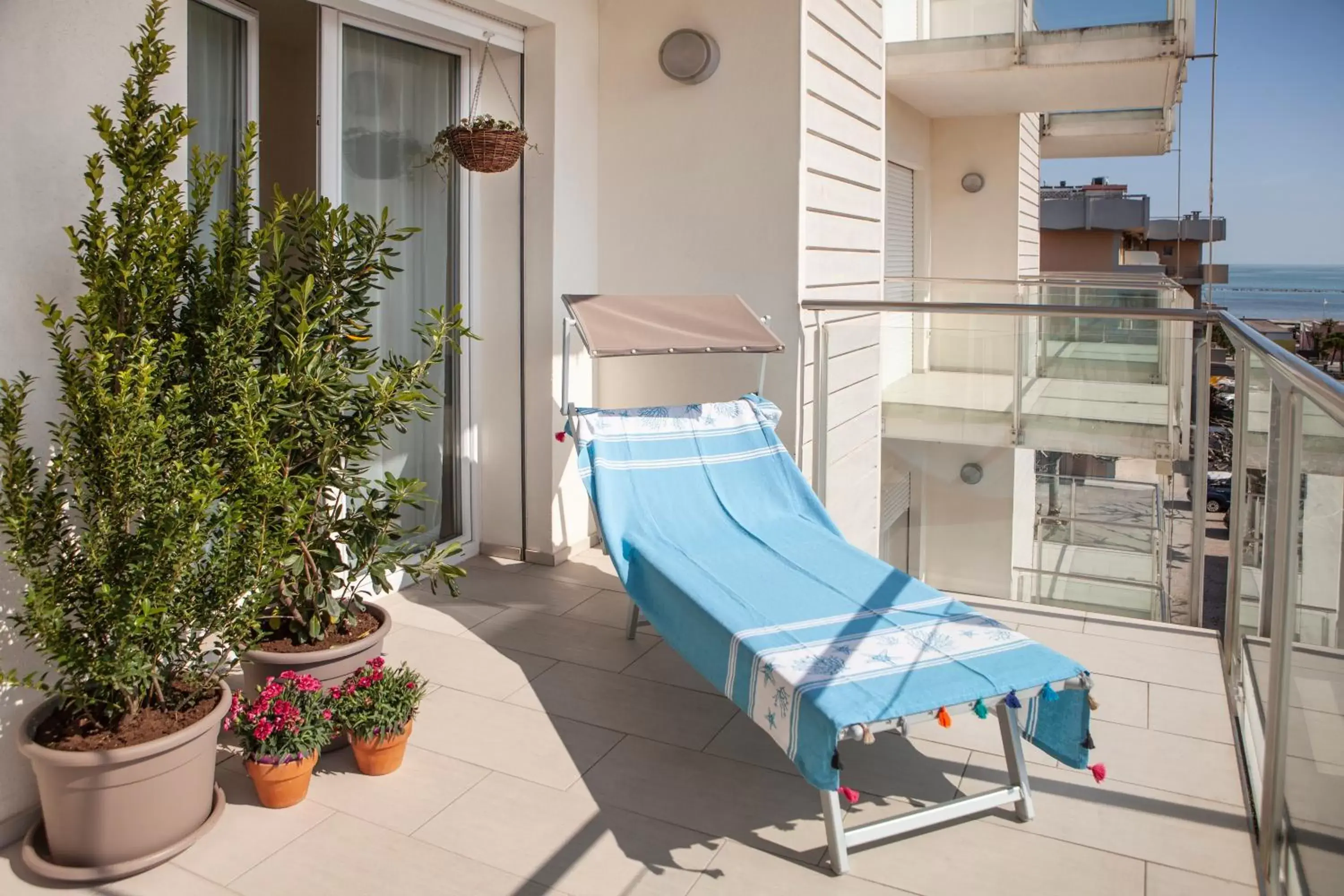 Balcony/Terrace in Residence Sunrise Cesenatico