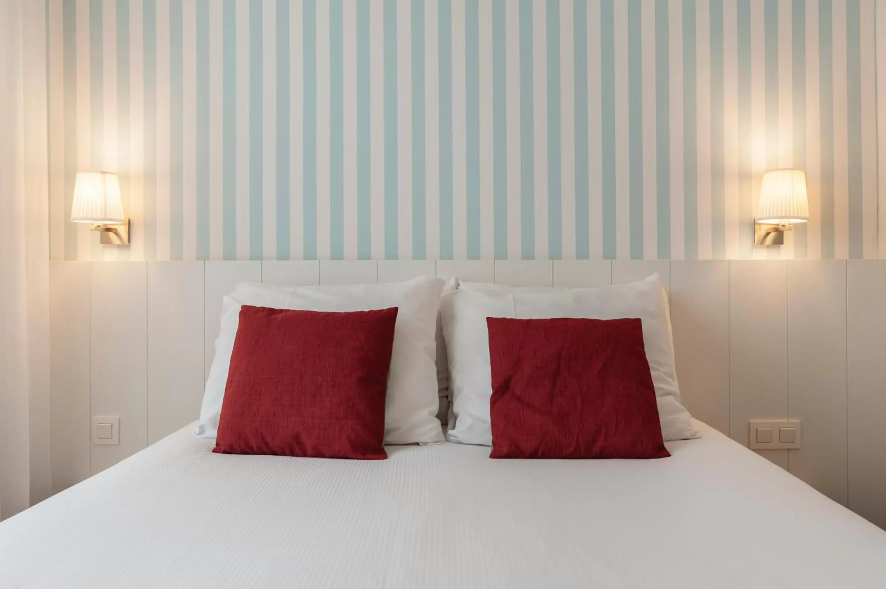 Bed in Leopold Hotel Ostend