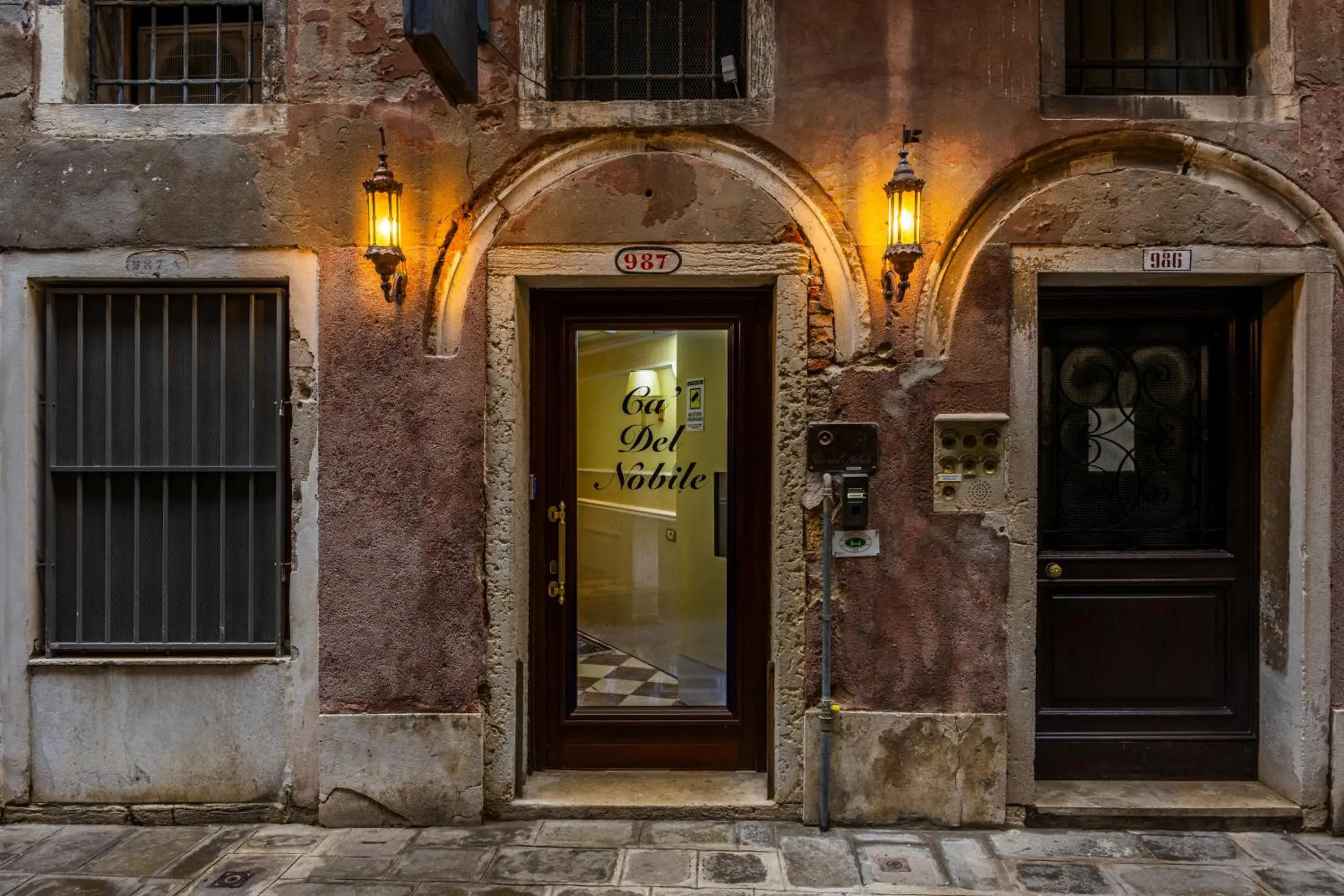 Facade/entrance in Ca' Del Nobile