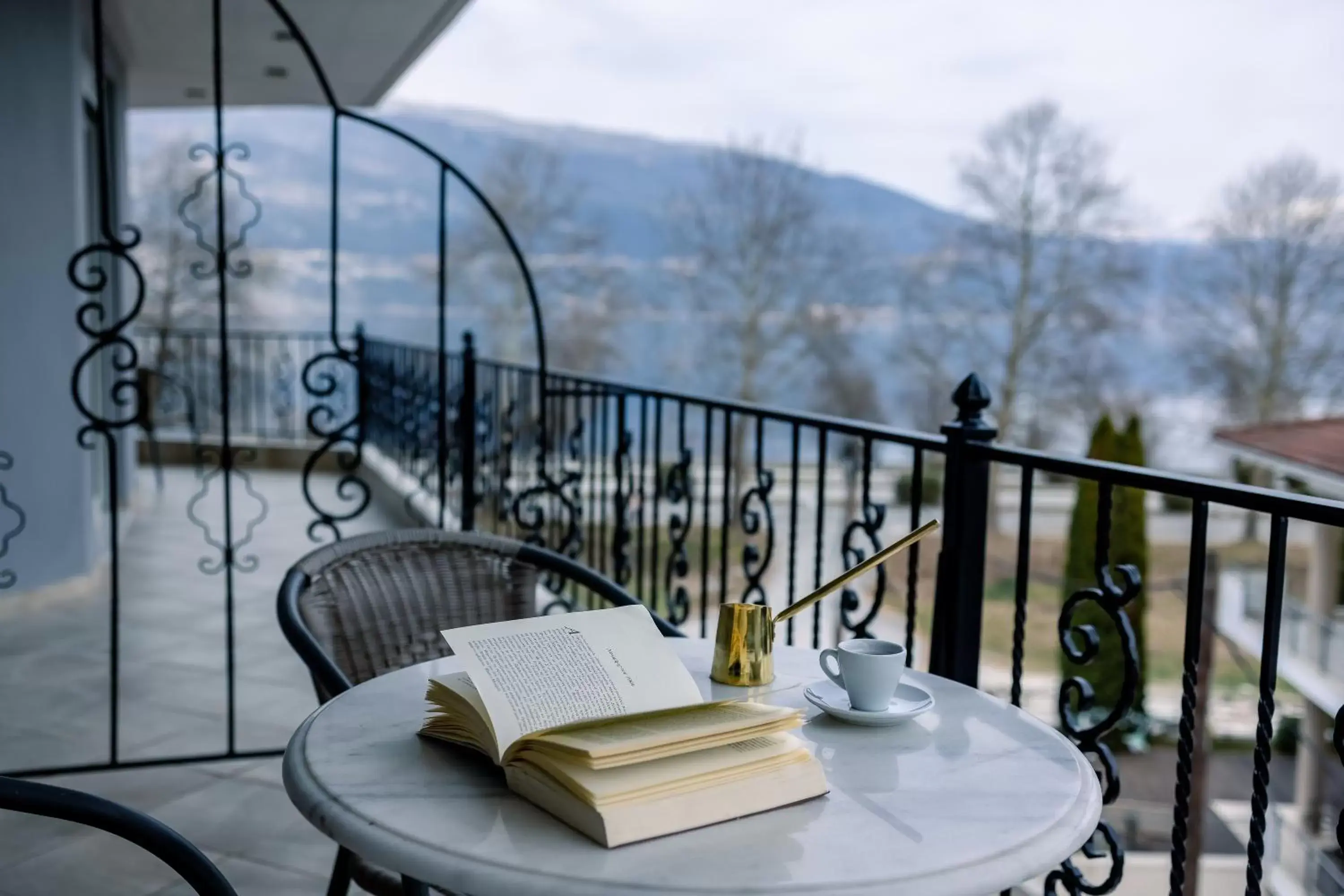 Balcony/Terrace in Akti Hotel Ioannina