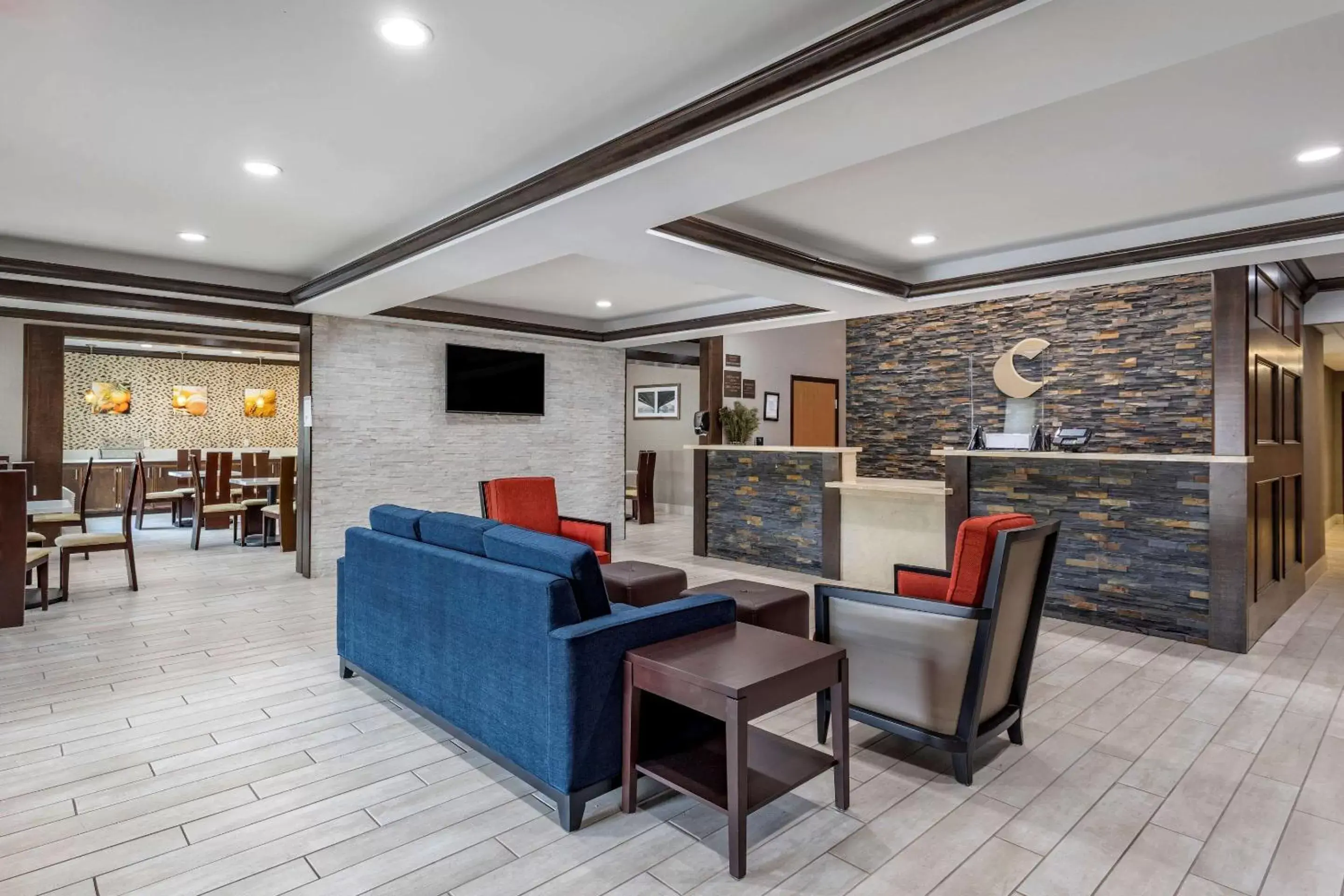 Lobby or reception, Lobby/Reception in Comfort Inn & Suites North Little Rock JFK Blvd