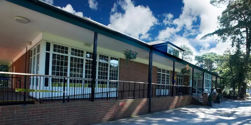 Facade/entrance in The Lodge At Meyrick Park
