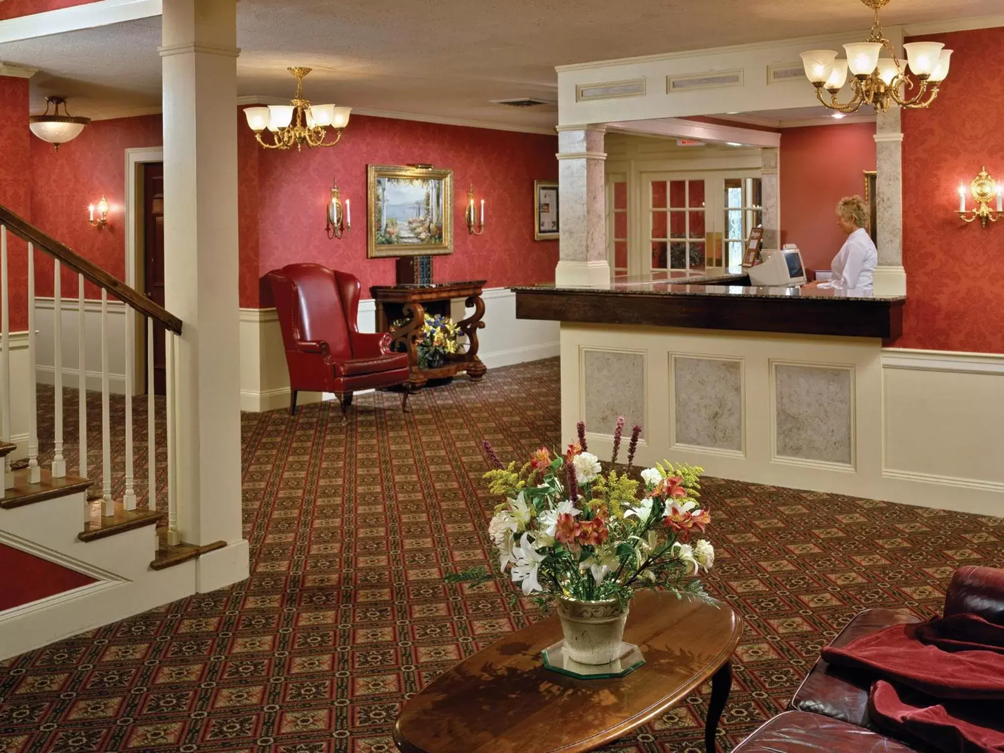 Lobby or reception, Lobby/Reception in Dan'l Webster Inn and Spa