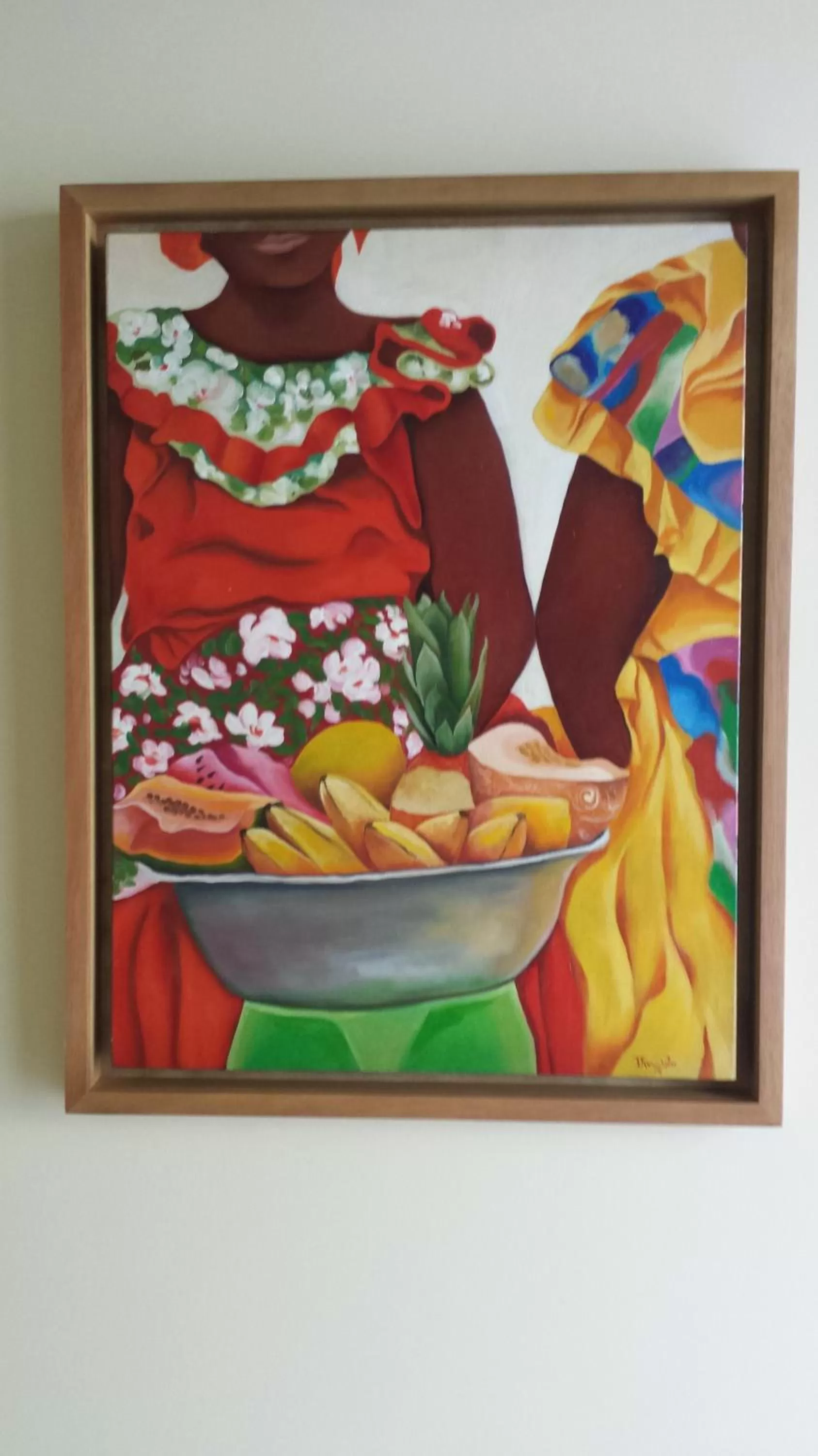 Decorative detail in Posada La Fe