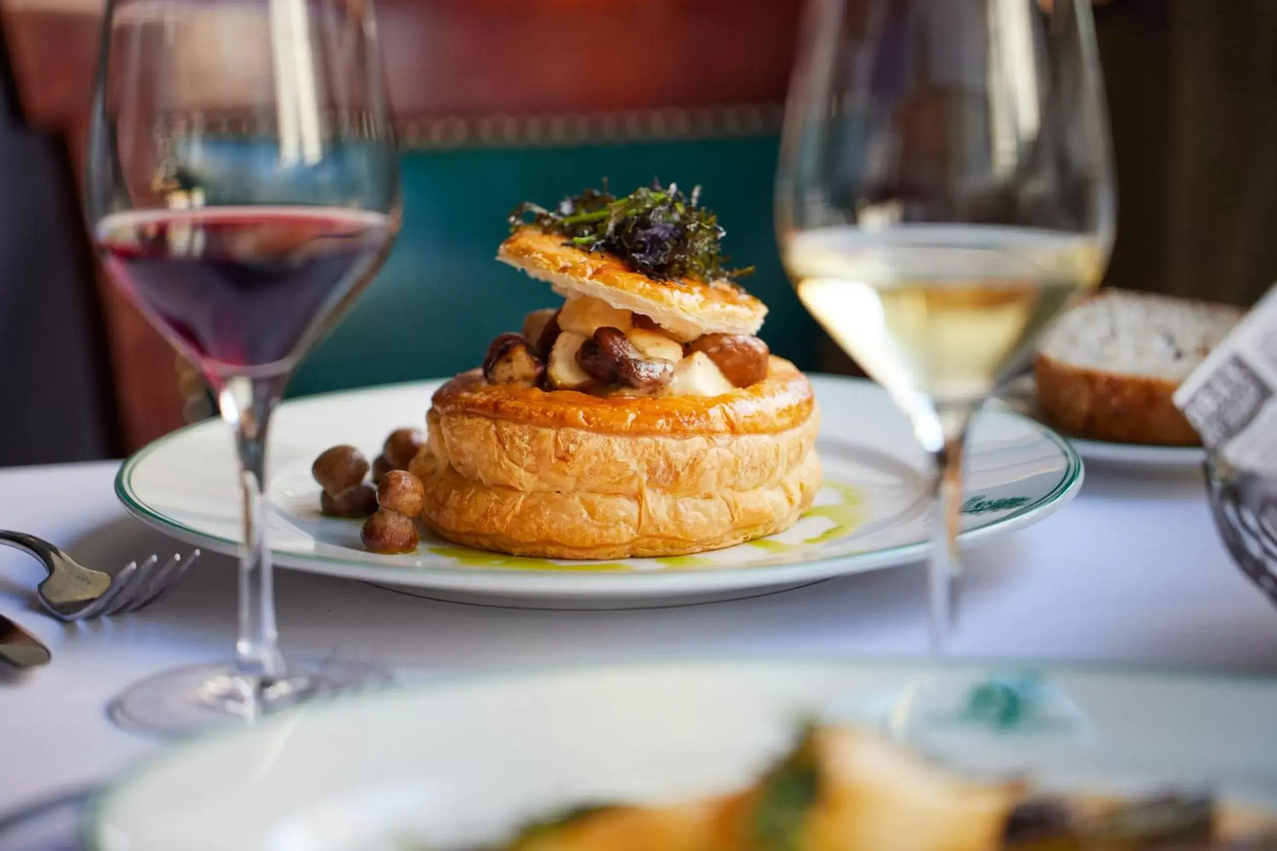 Food in Lausanne Palace Food in Lausanne Palace