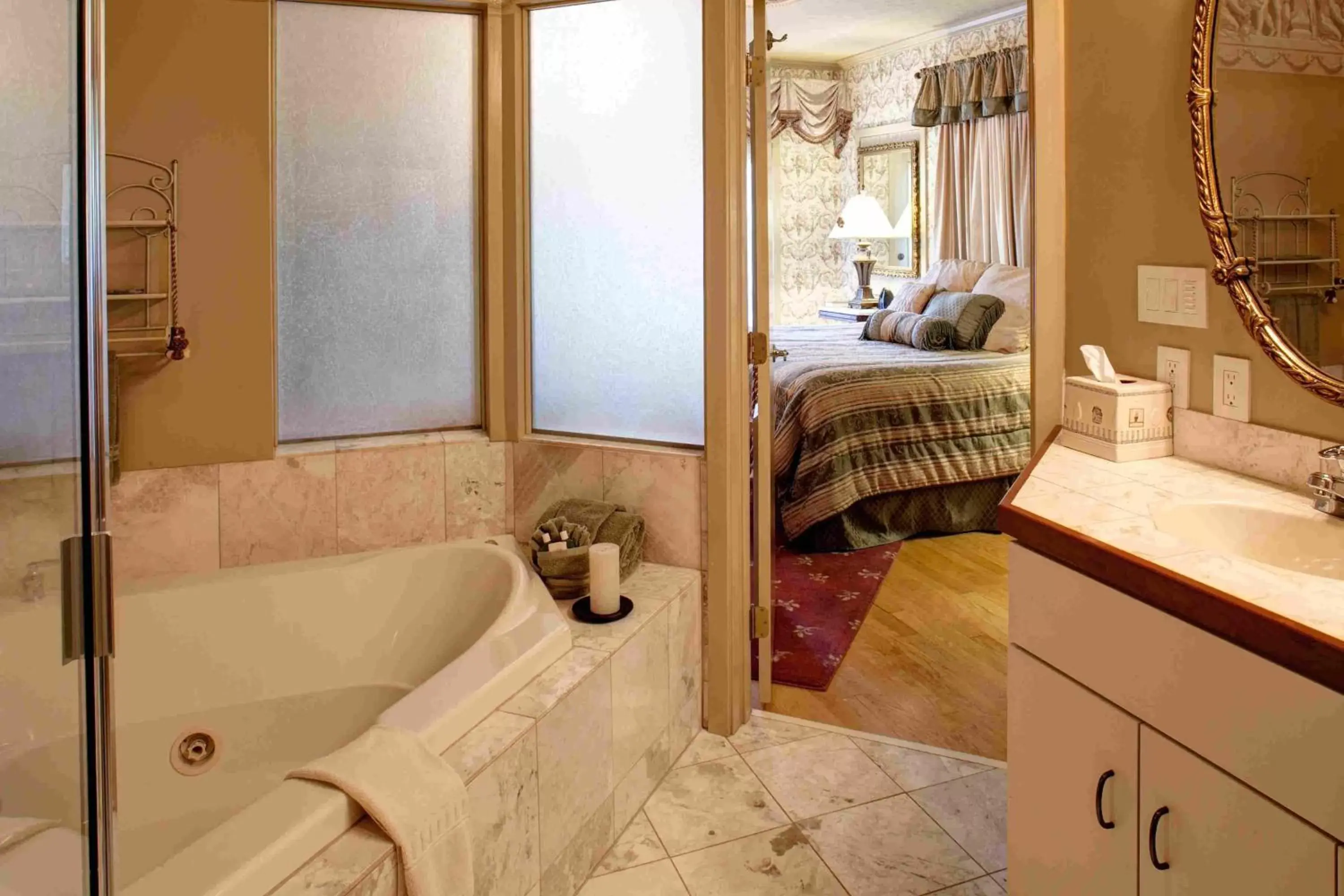 Bathroom in Twin Pine Manor