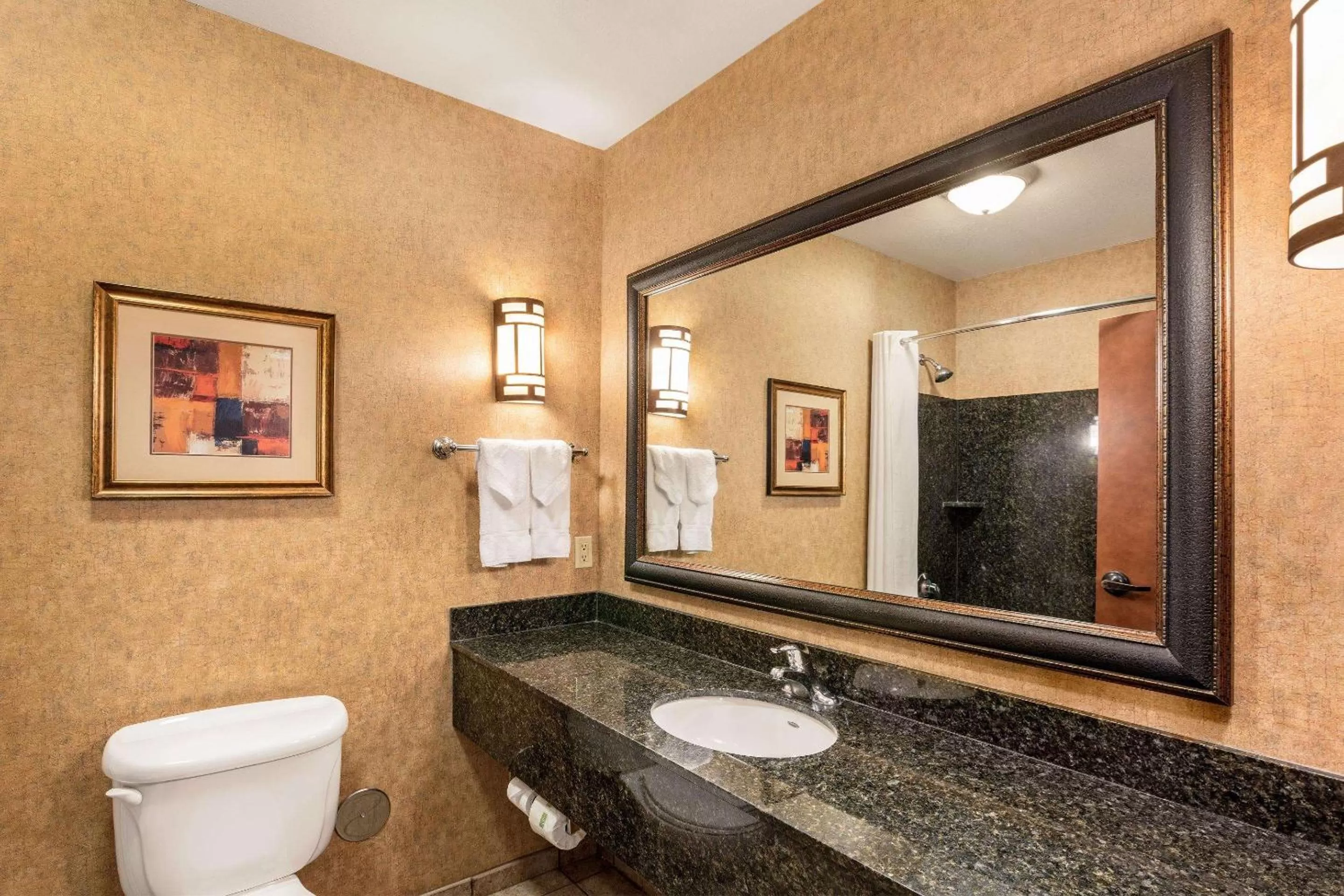 Bathroom in Comfort Suites Moses Lake