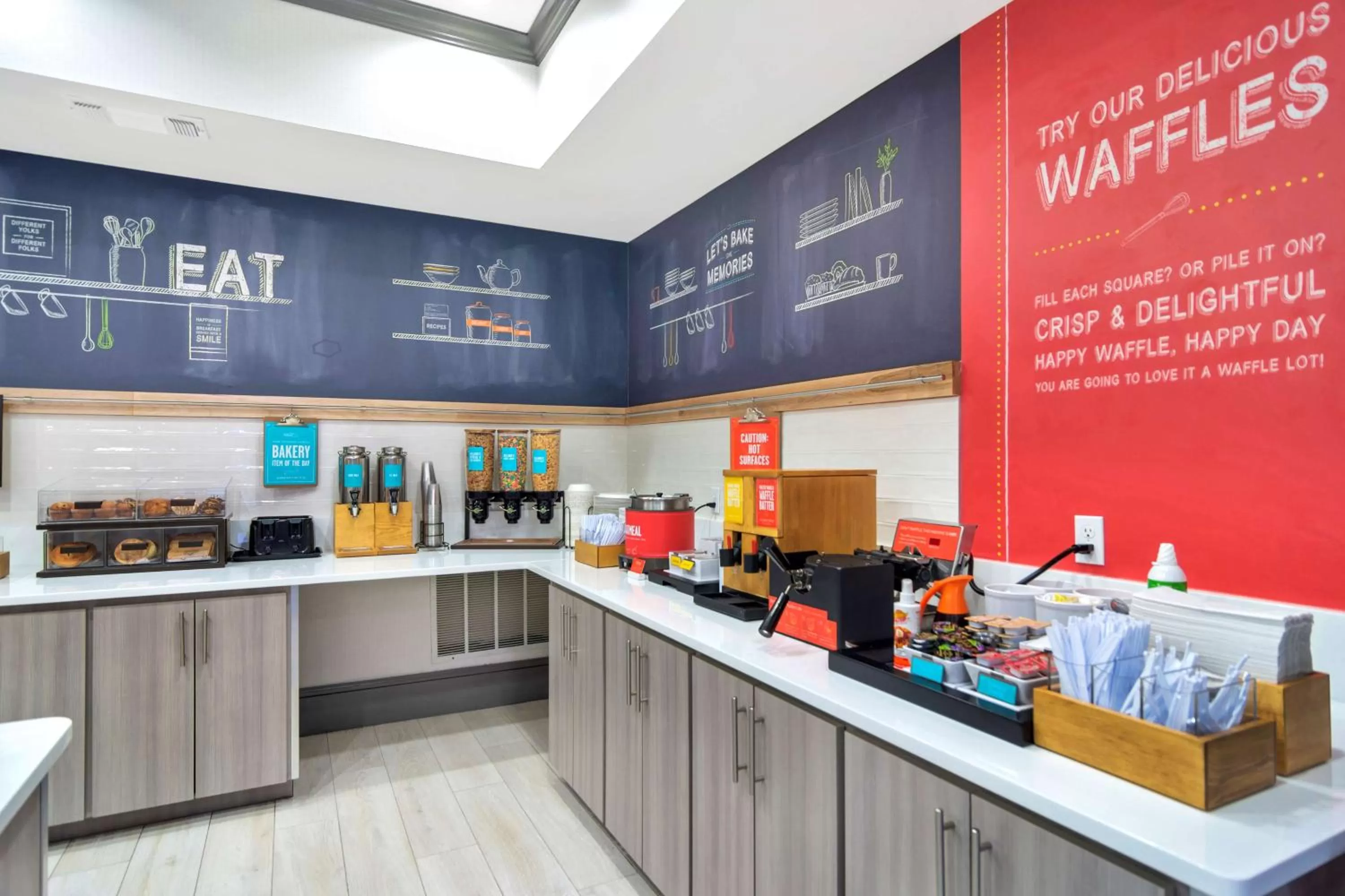 Breakfast in Hampton Inn & Suites Fort Worth-Fossil Creek