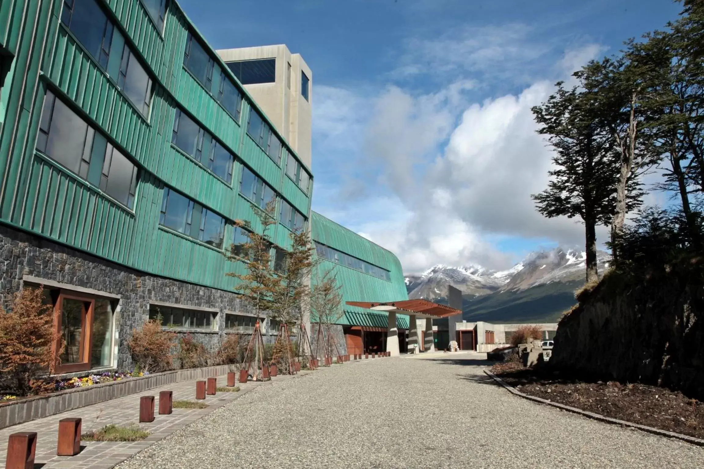 Facade/entrance, Property Building in Arakur Ushuaia Resort & Spa