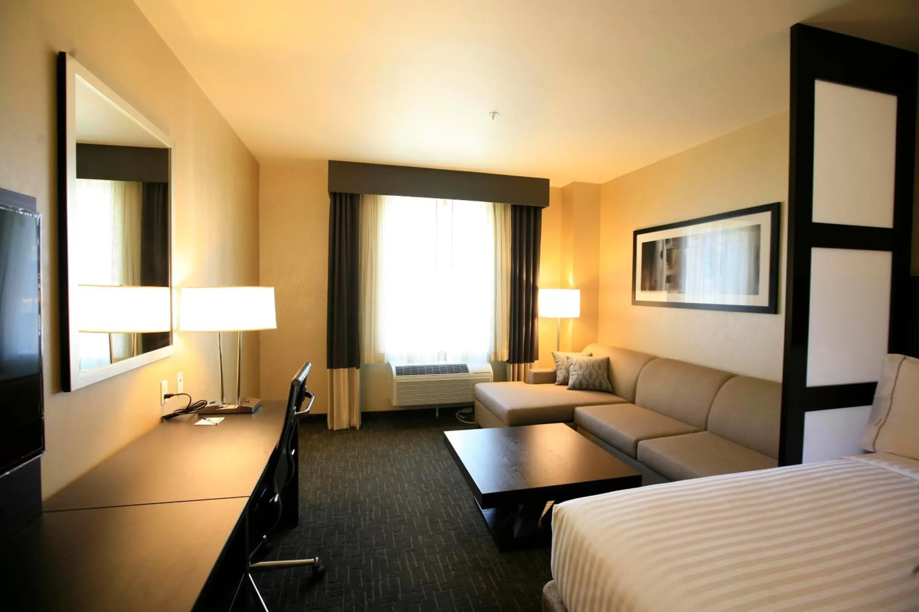 Photo of the whole room, Seating Area in Holiday Inn Express & Suites Anaheim Resort Area, an IHG Hotel