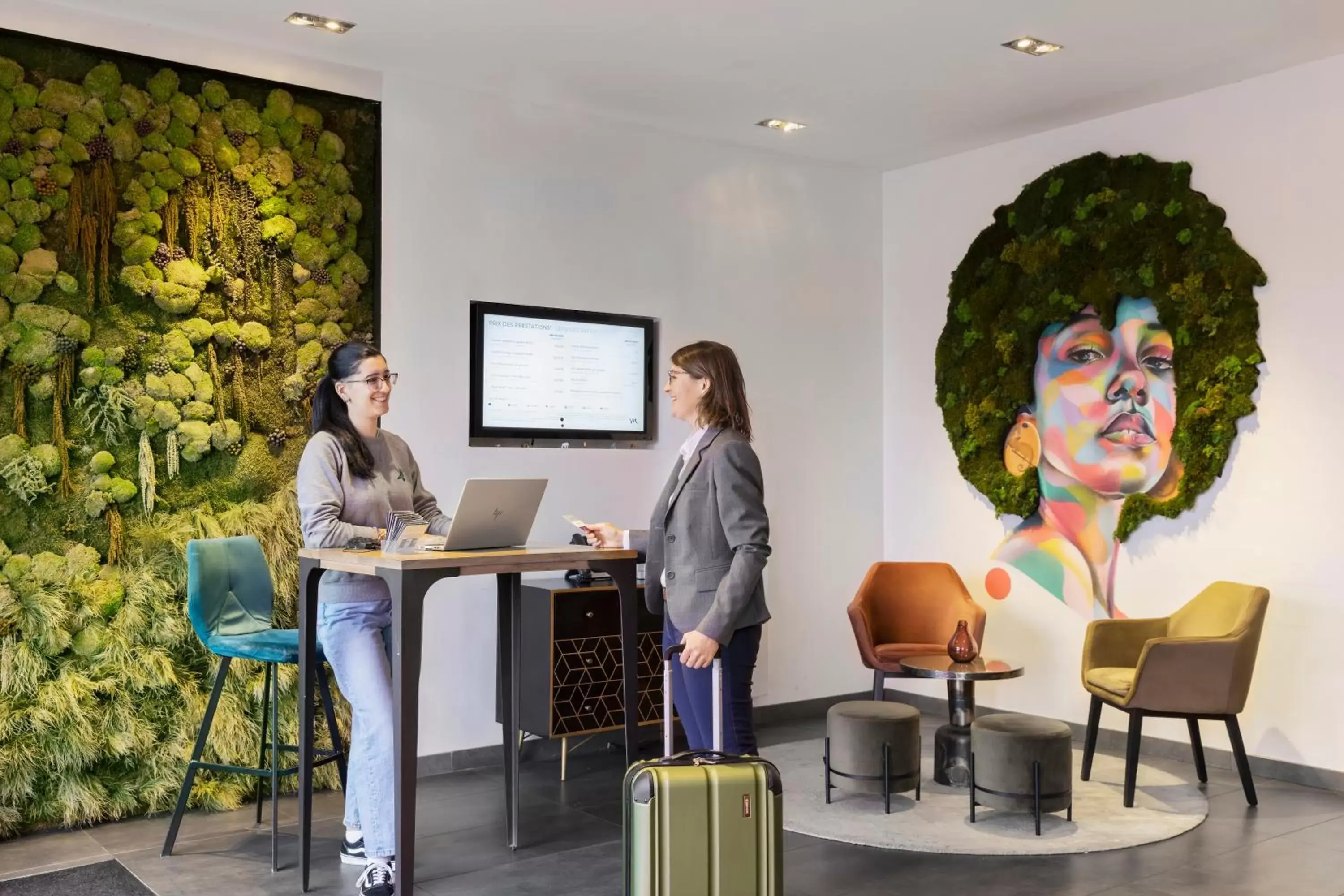 Lobby or reception in Mercure Paris Gare du Nord Lobby or reception in Mercure Paris Gare du Nord