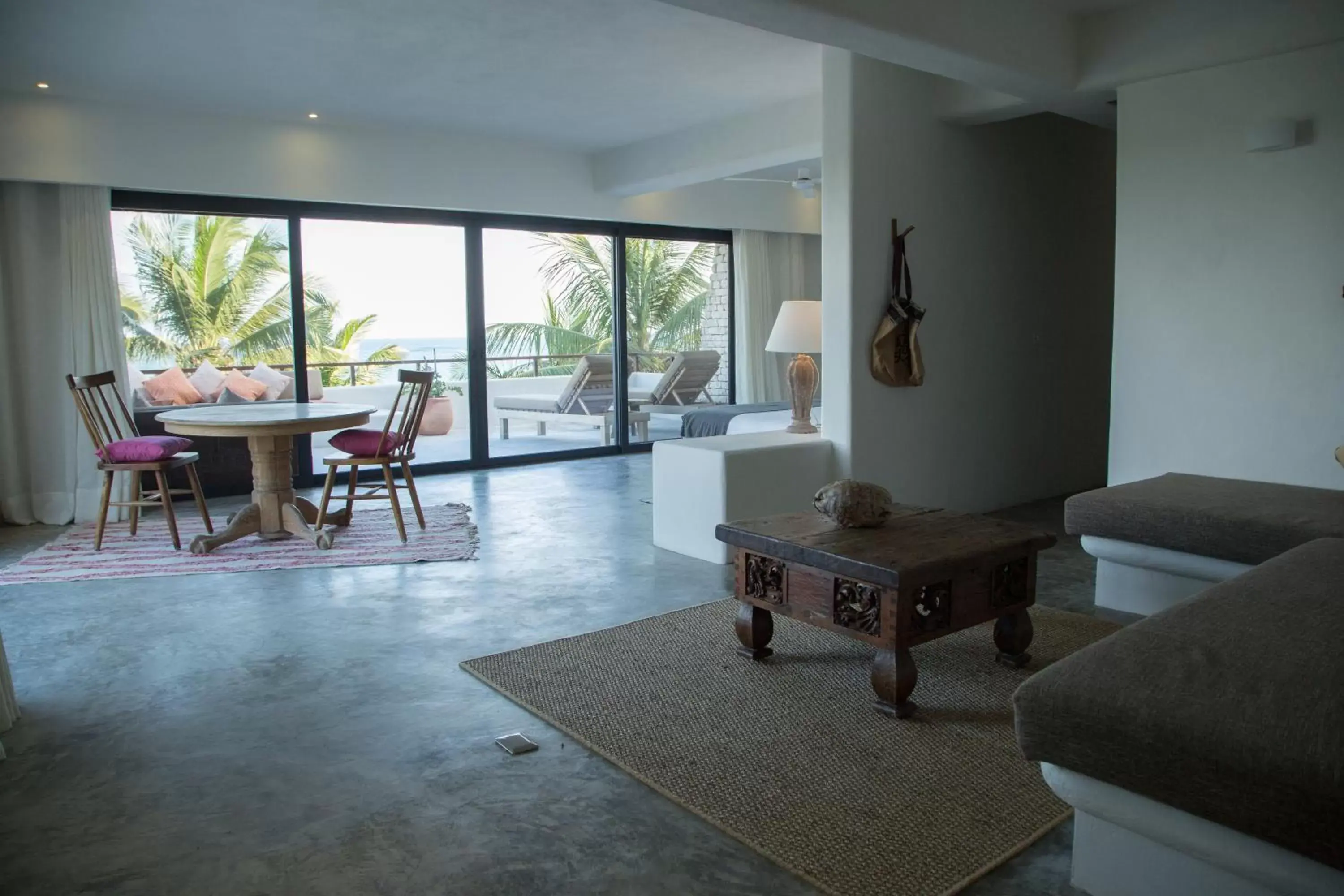 Photo of the whole room, Seating Area in Chiringuito Tulum