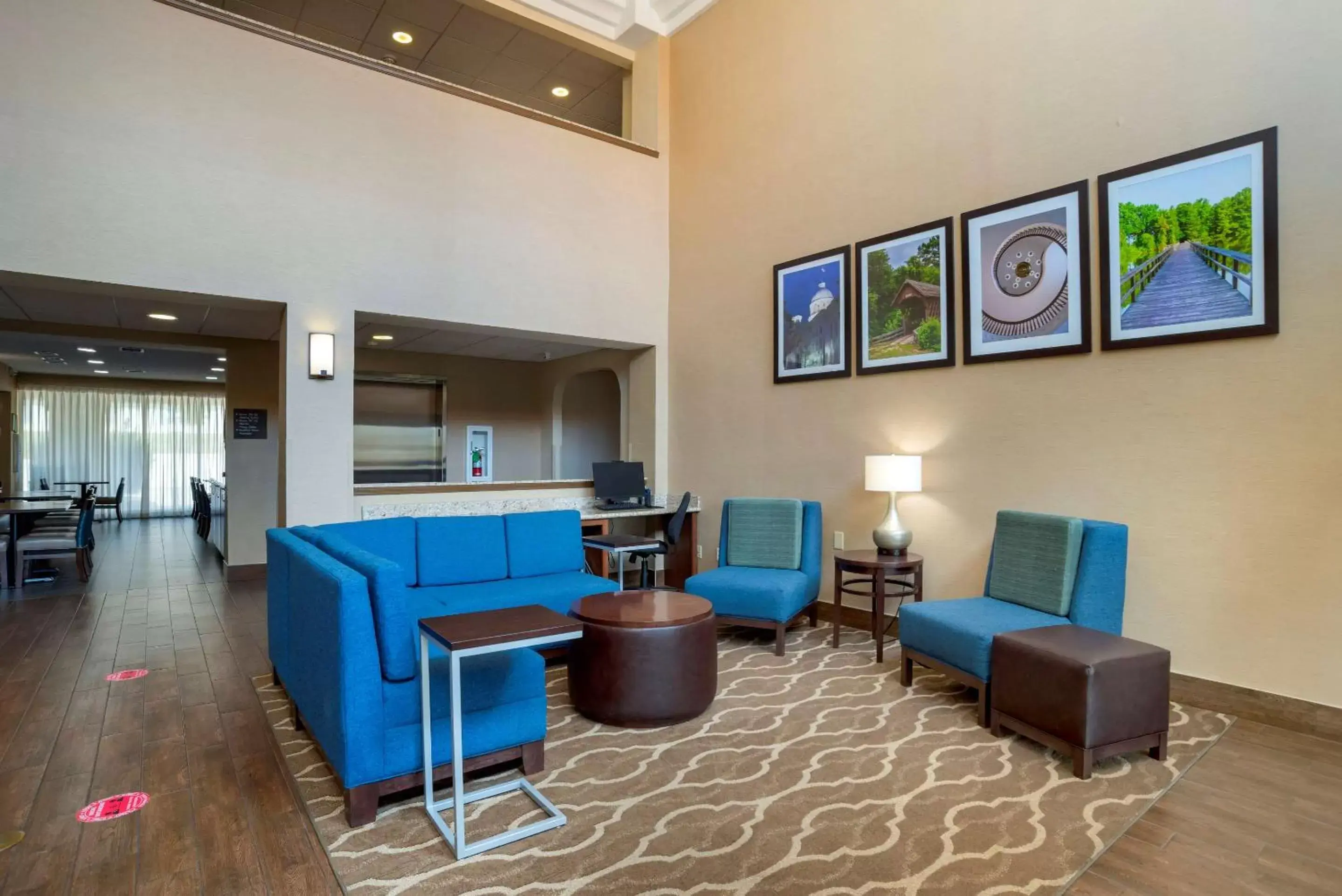 Lobby or reception in Comfort Inn Greenville I-65