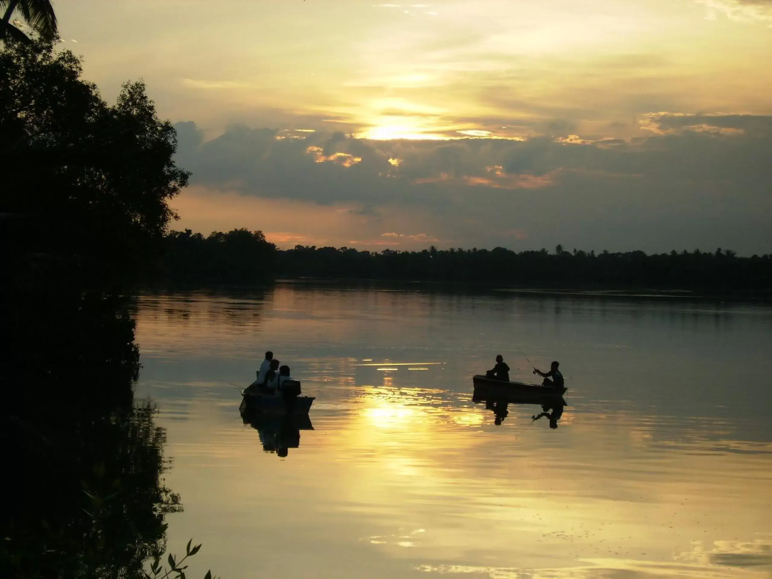 River view in Sabak Awor Resort