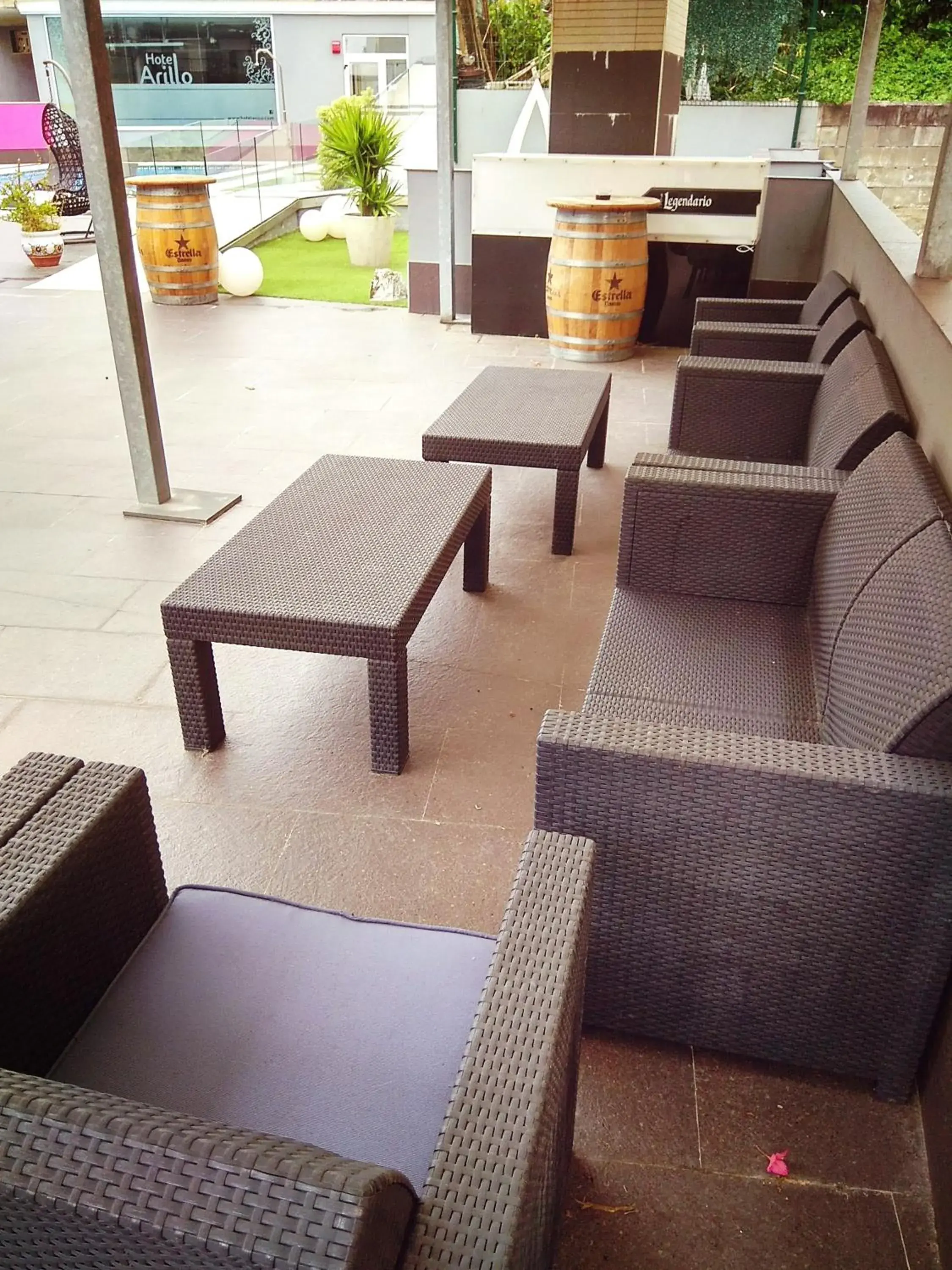 Patio, Seating Area in Hotel Arillo