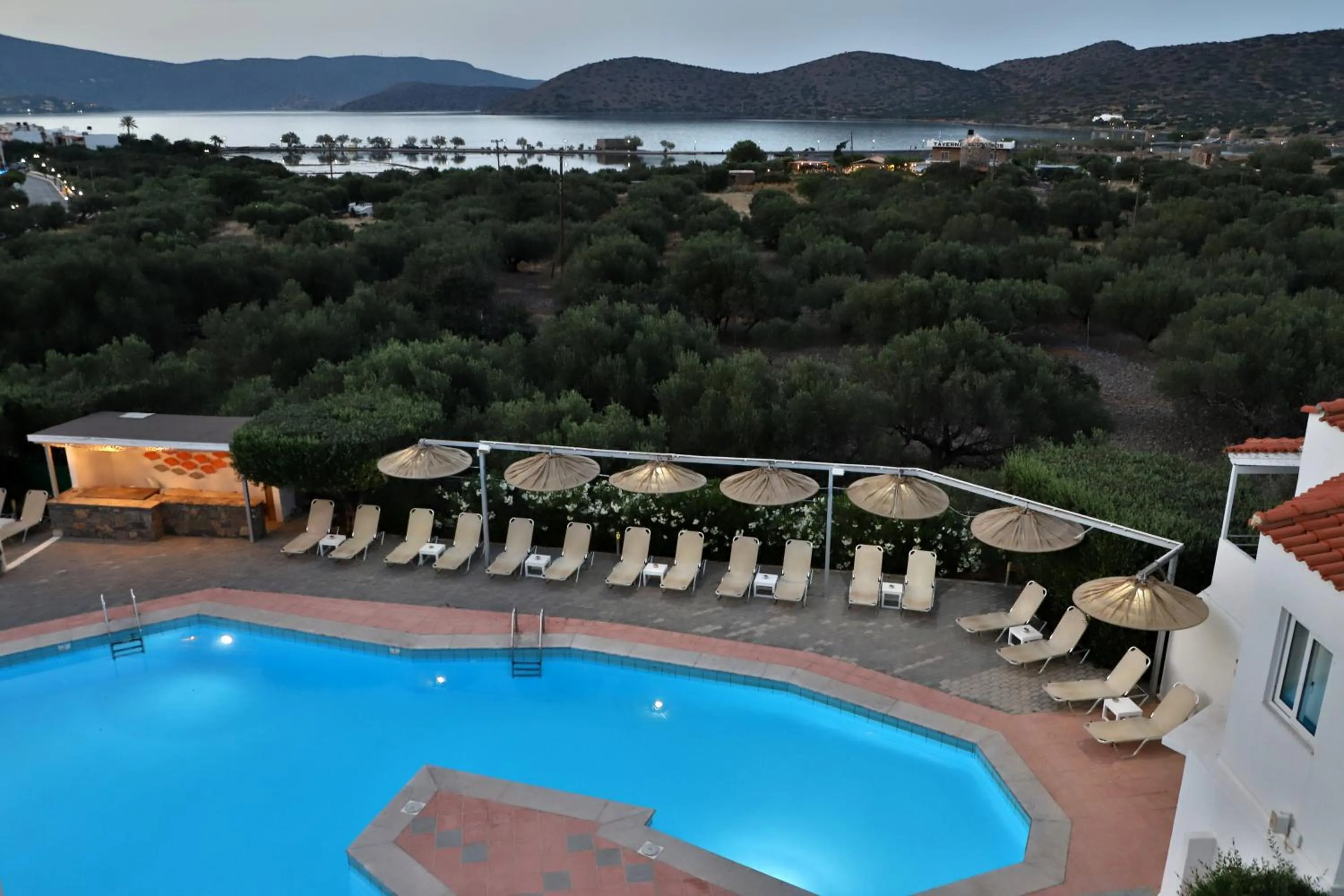 Property building in Elounda Krini Hotel