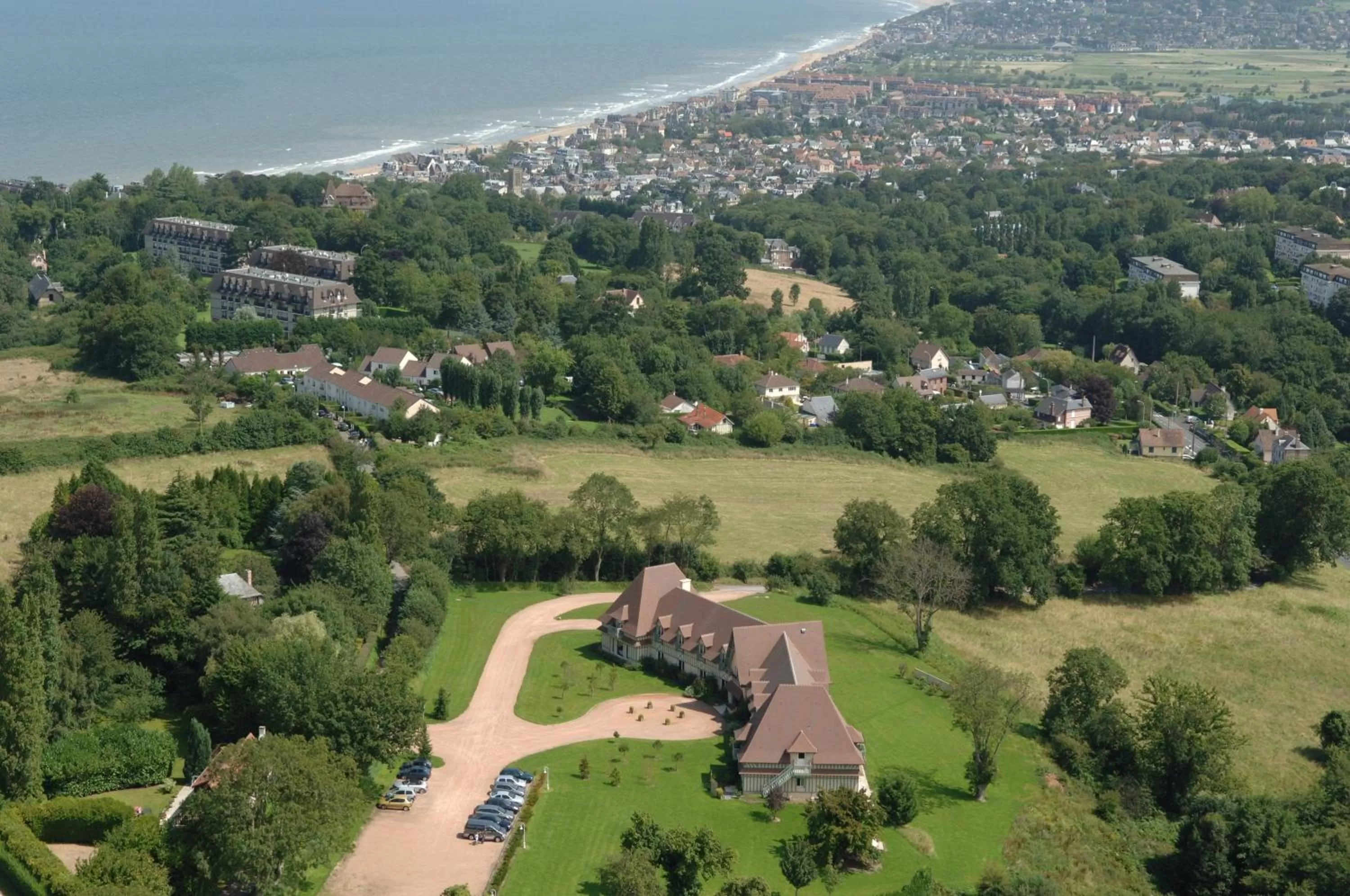 Bird's eye view in Domaine De Villers & Spa