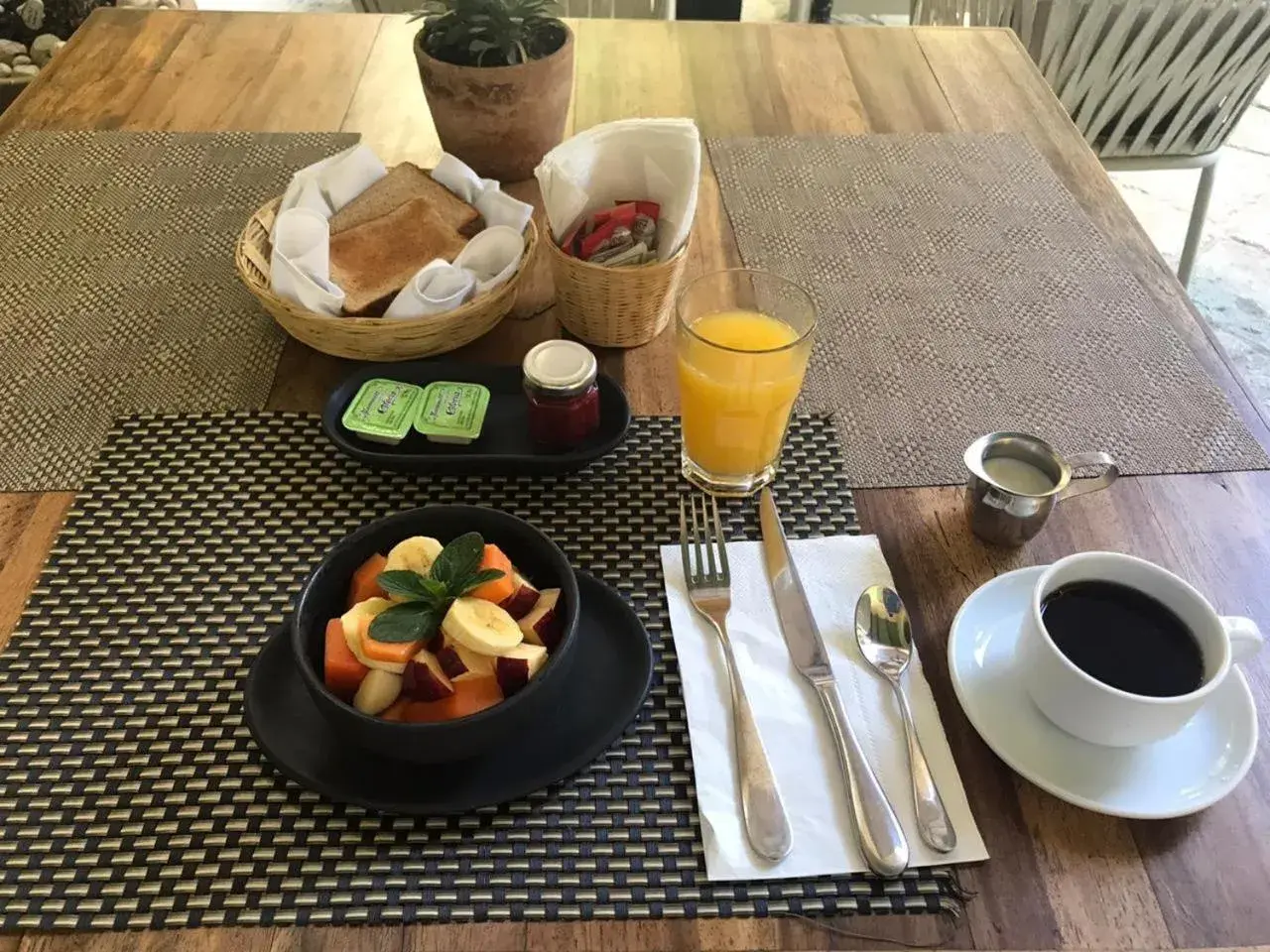 Breakfast in Casa De Sierra Azul