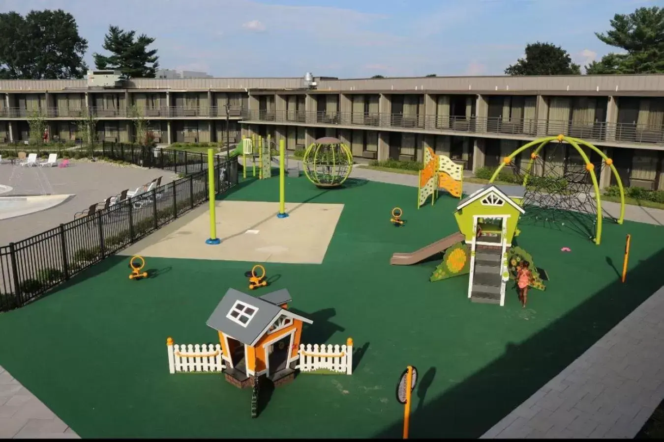 Children play ground in Wyndham Lancaster Resort and Convention Center