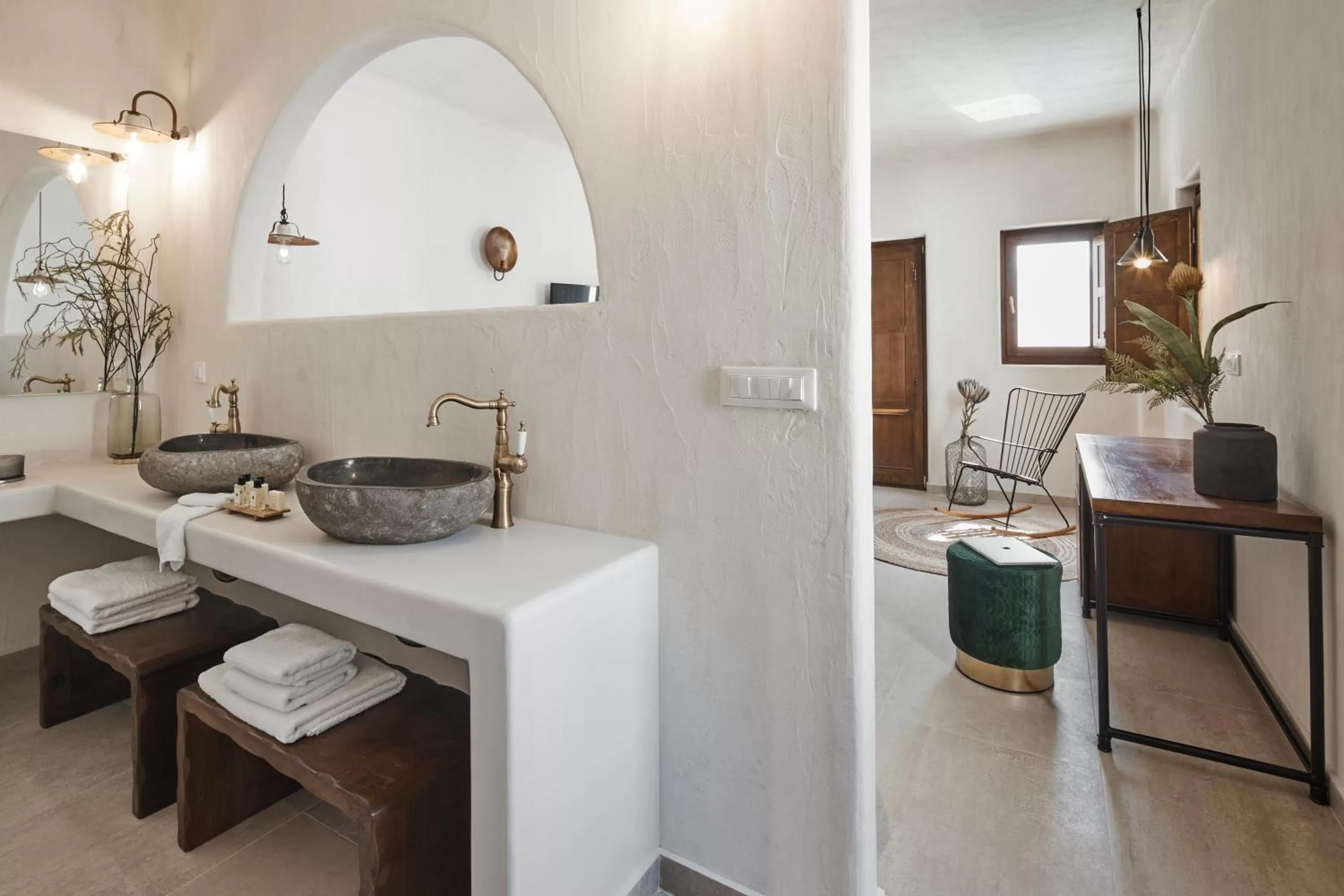 Bathroom in Winery Hotel 1870