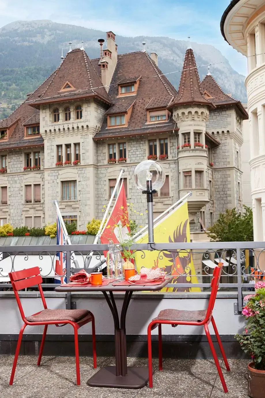 Balcony/Terrace in Hotel De Londres