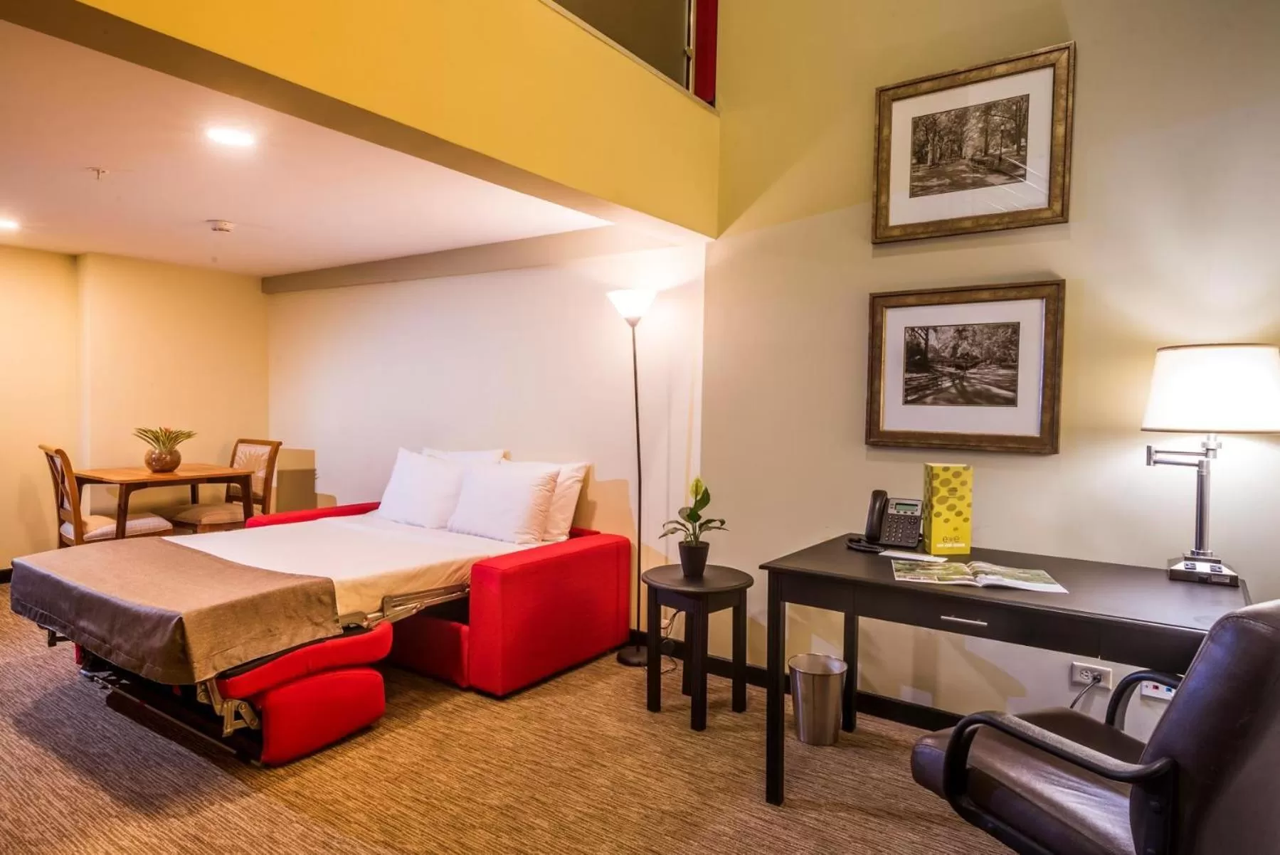 Bed in Urban Green Hotel & Suites