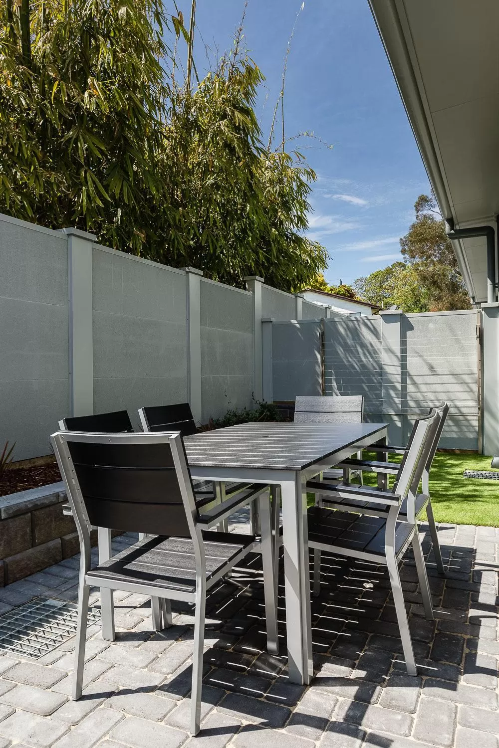 Patio in Wallsend Executive Apartments