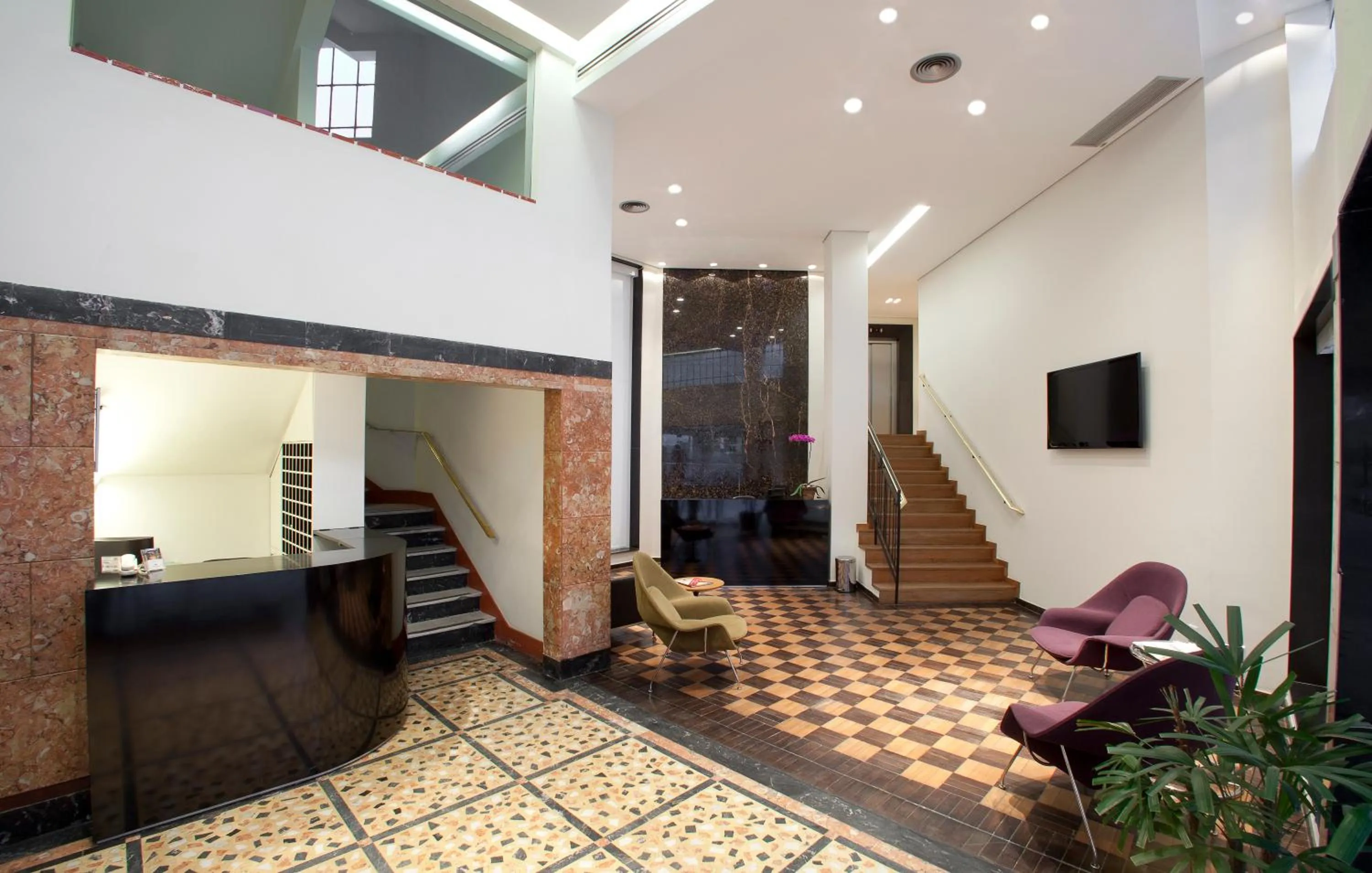 Lobby or reception in Hotel Metropole