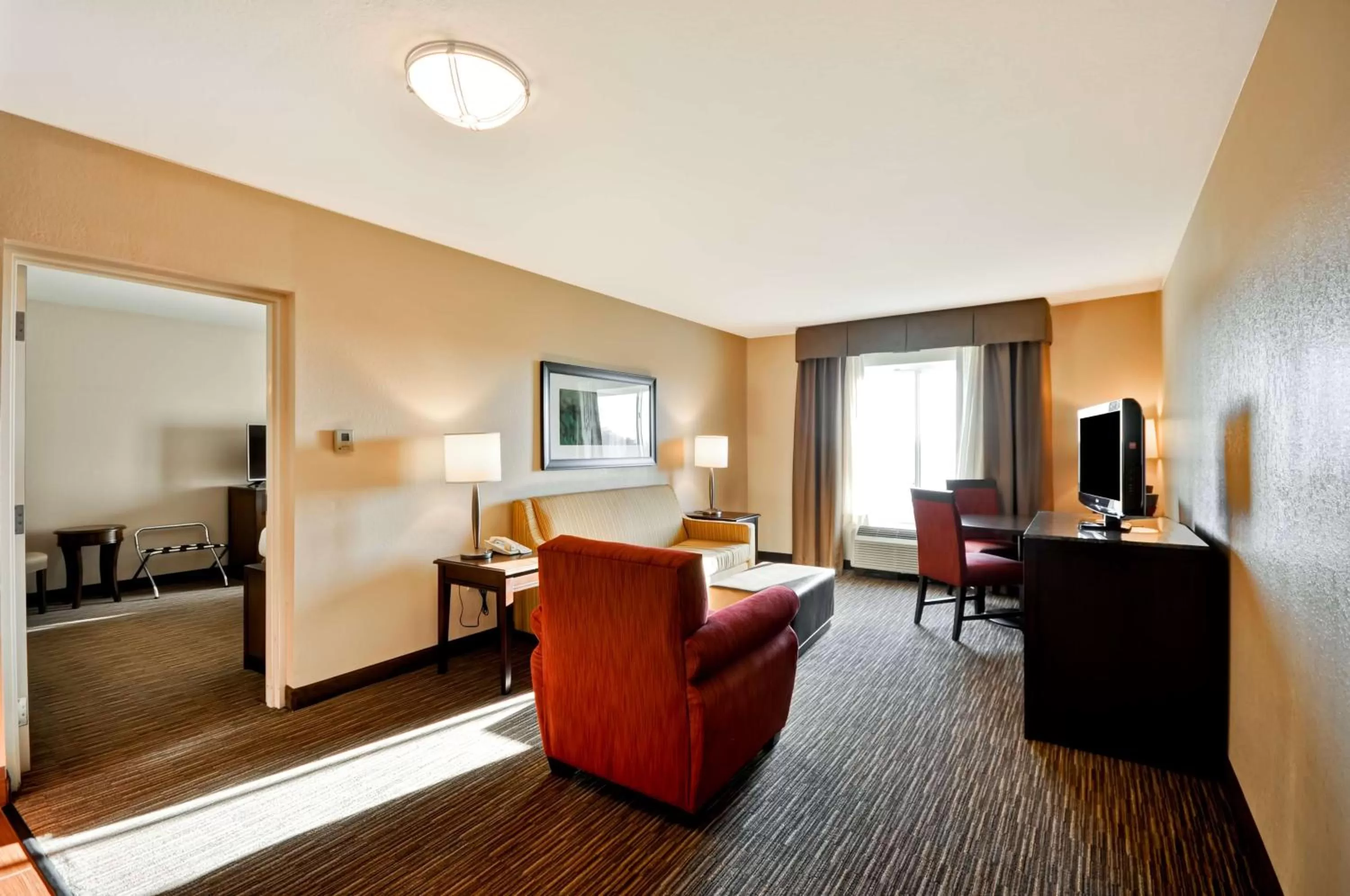 Bed in Hilton Garden Inn Tampa North