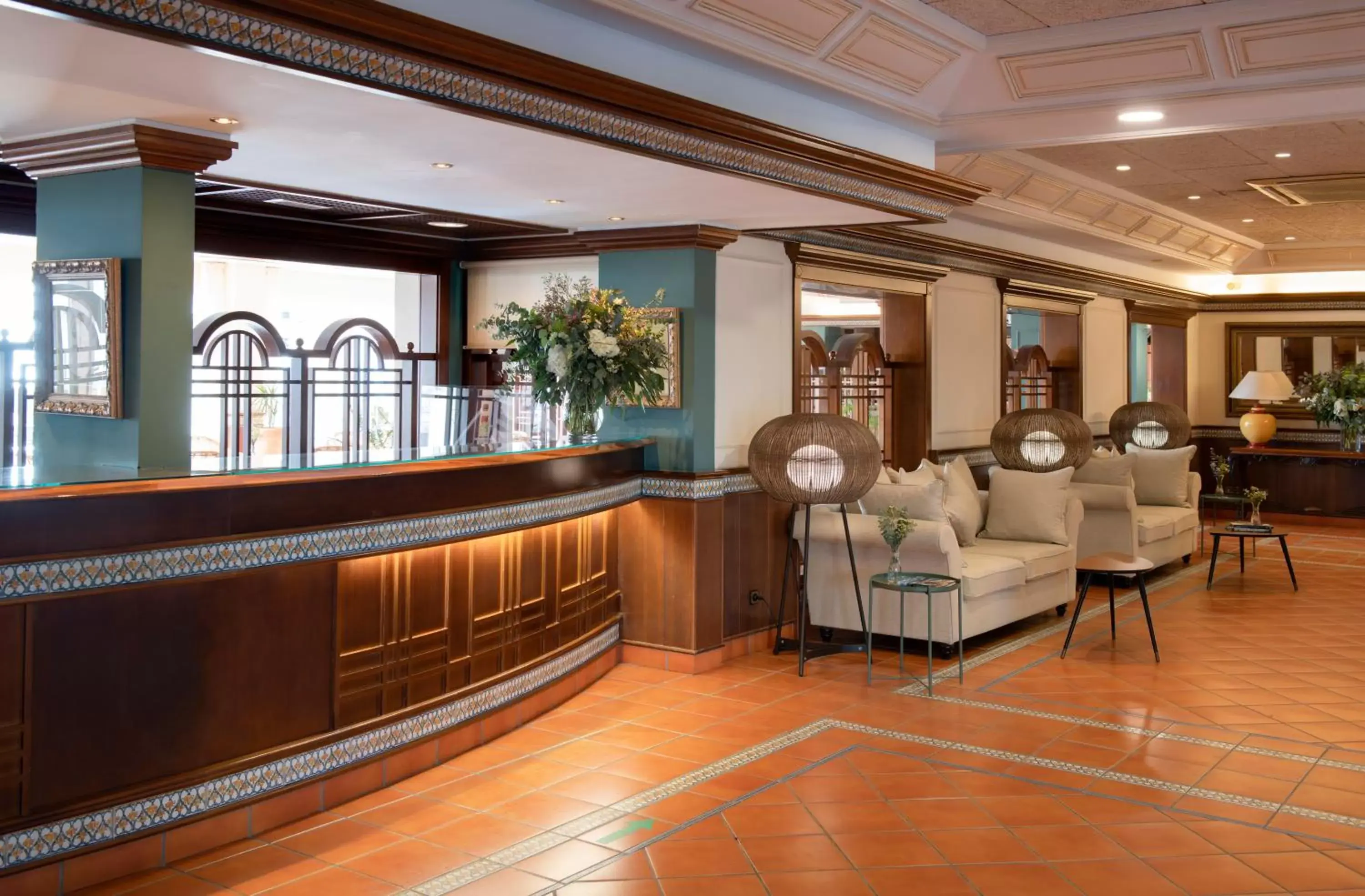 Lobby or reception, Lobby/Reception in Hotel Roses Platja