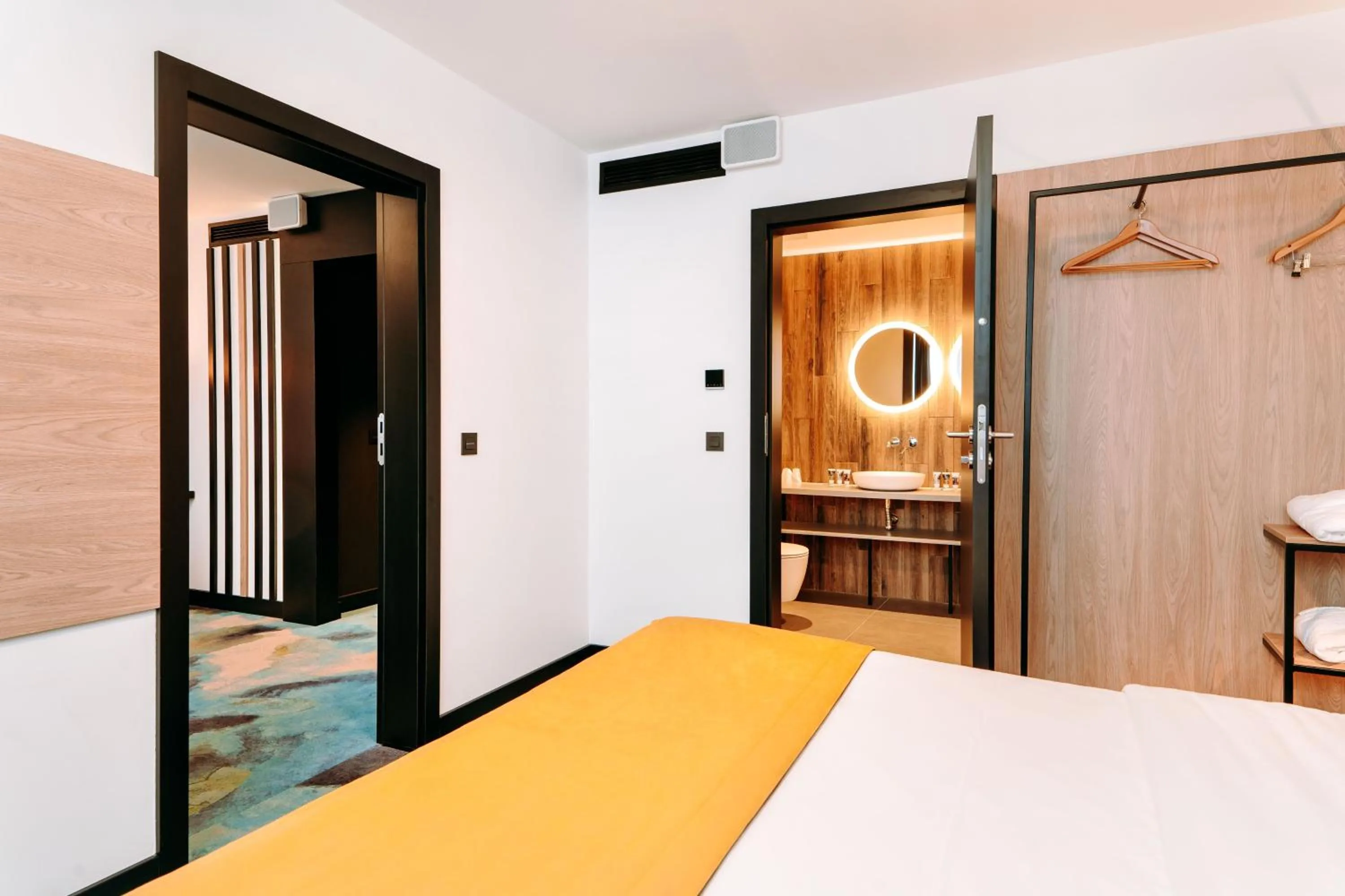 Bed in Hotel Mercure Toruń Centrum