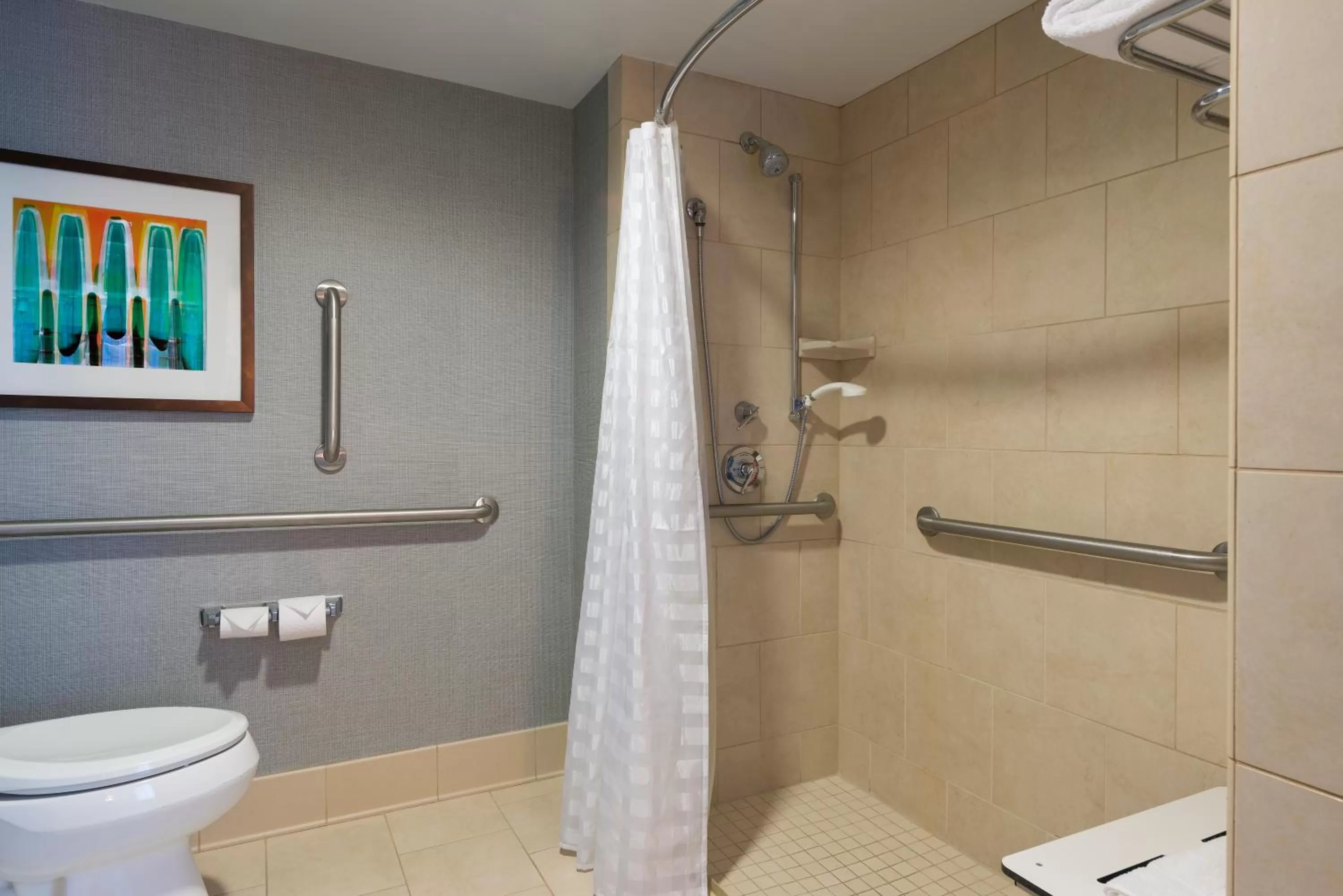 Shower in Hyatt Place Lexington