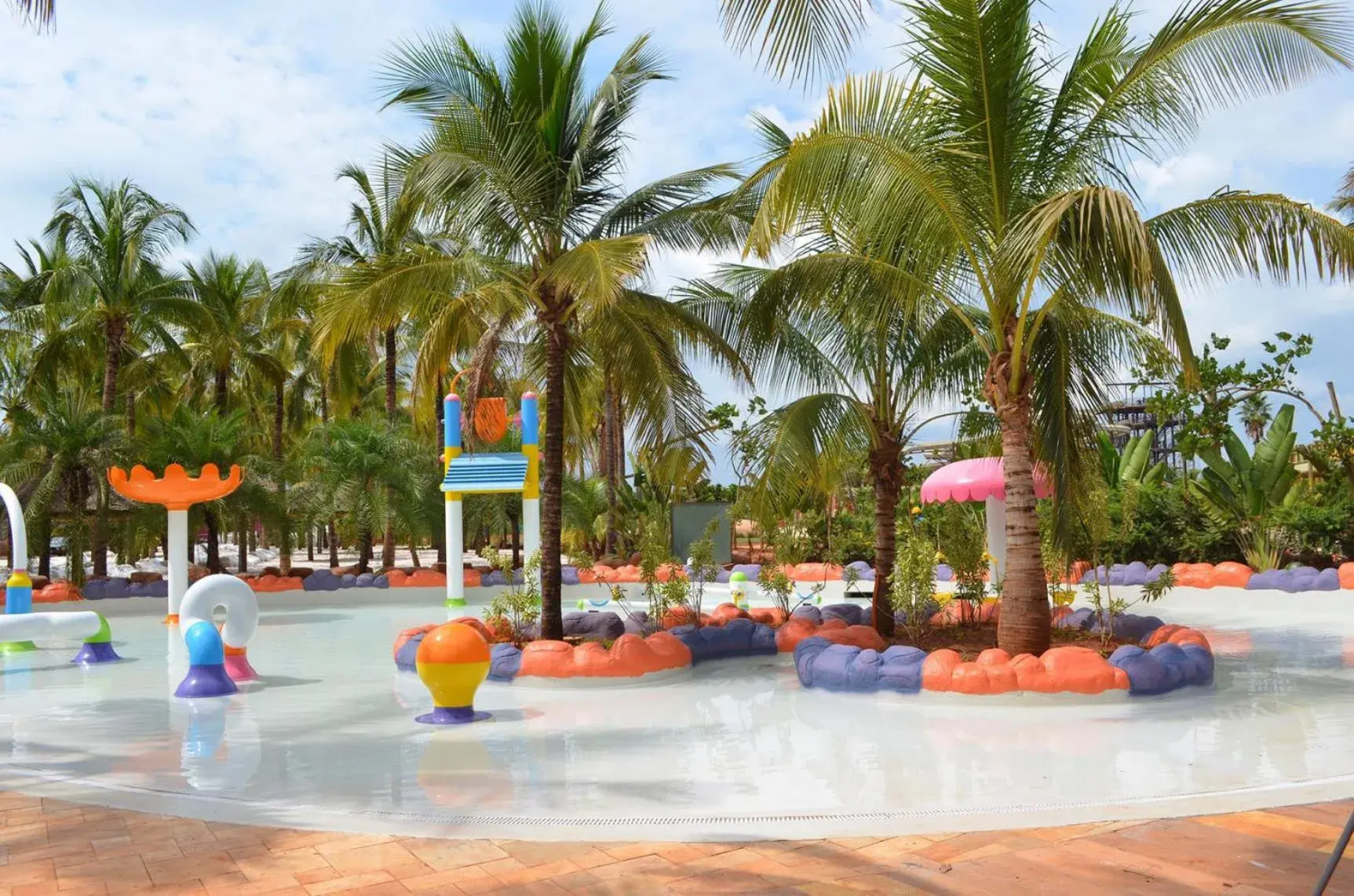 Aqua park in Hot Beach Resort
