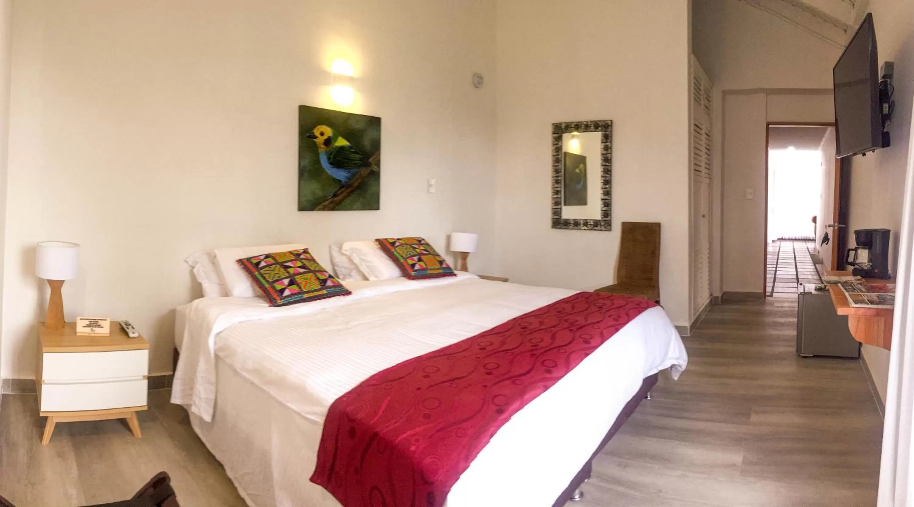 Photo of the whole room, Bed in Cotinga Hotel Spa