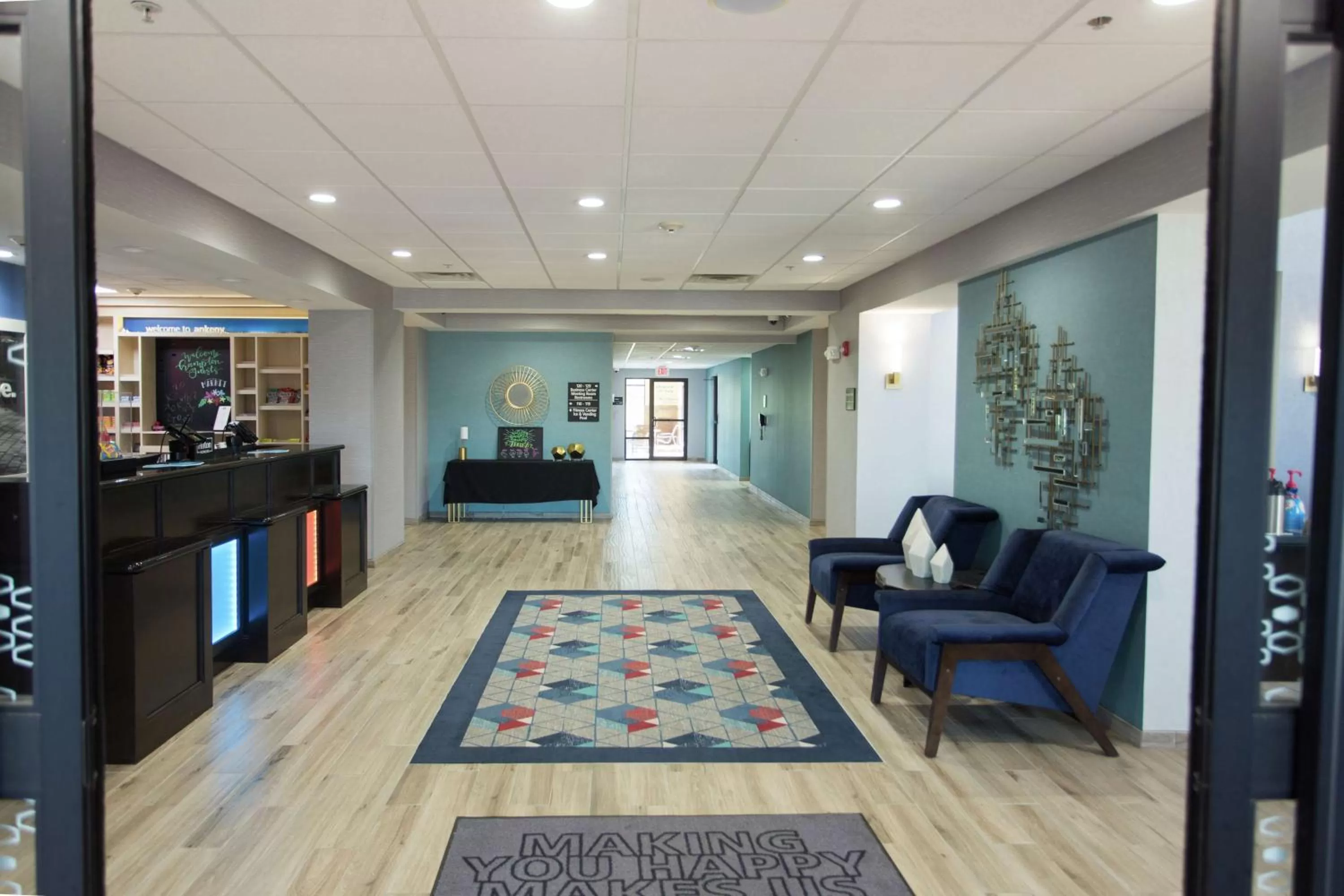 Lobby or reception in Hampton Inn & Suites Ankeny