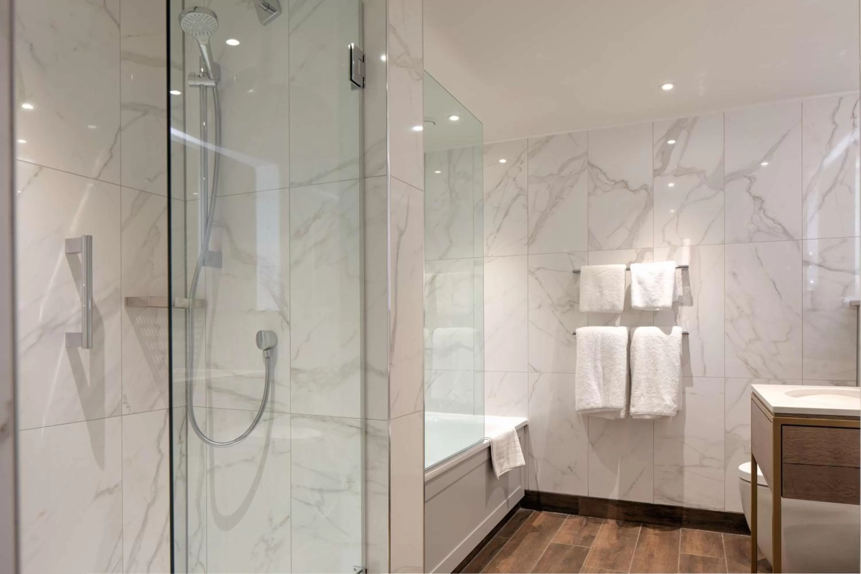 Bathroom in DoubleTree by Hilton Stoke-on-Trent, United Kingdom