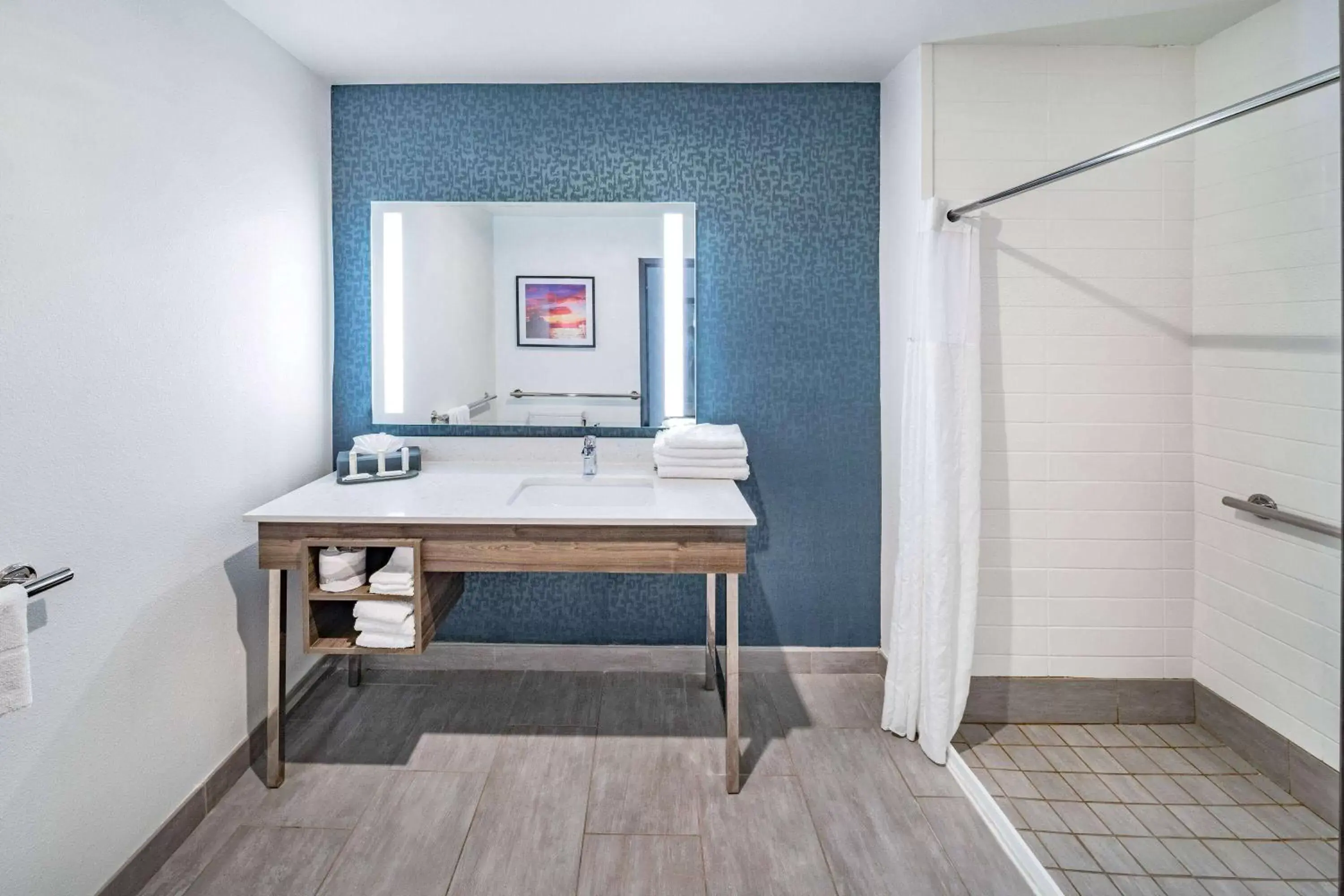 Bathroom in La Quinta Inn & Suites by Wyndham Texas City I 45