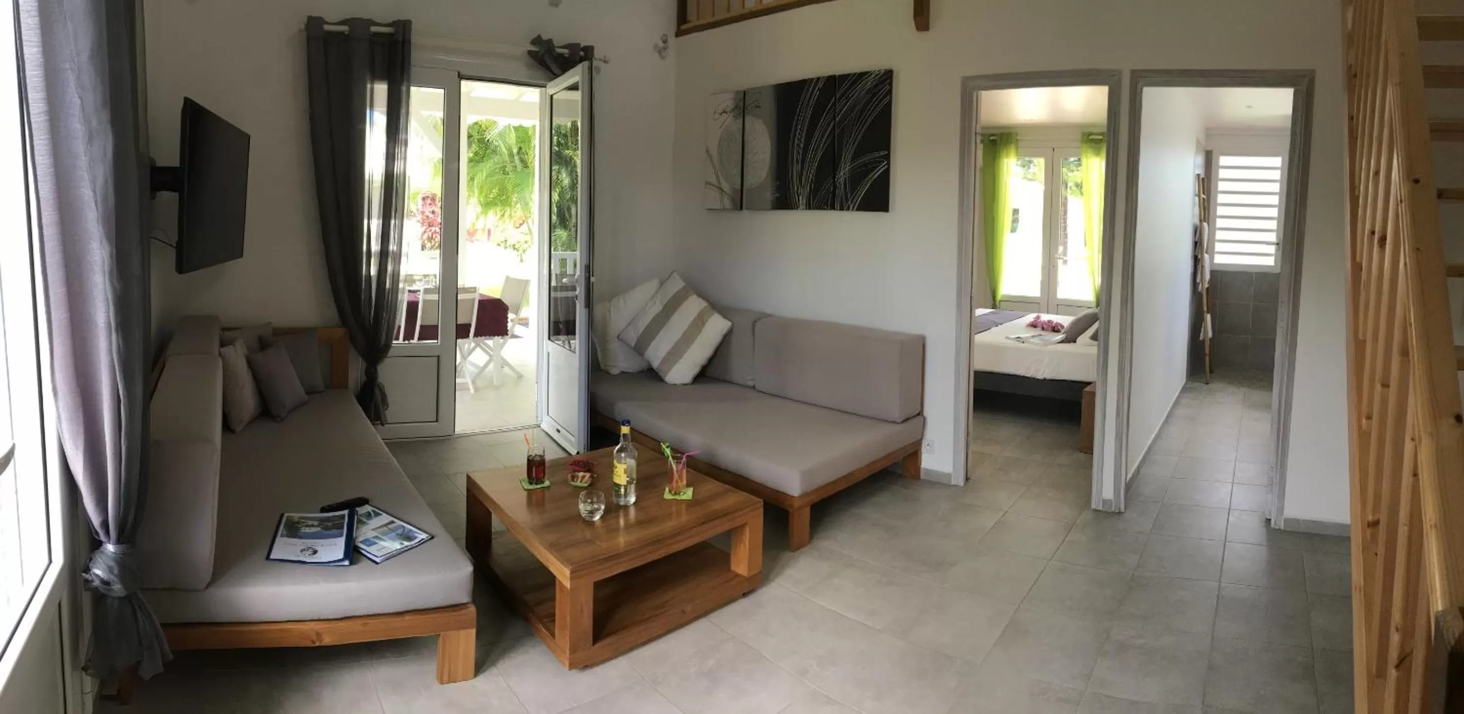 Bedroom, Seating Area in Chambres d'hôtes et villas chez Flo