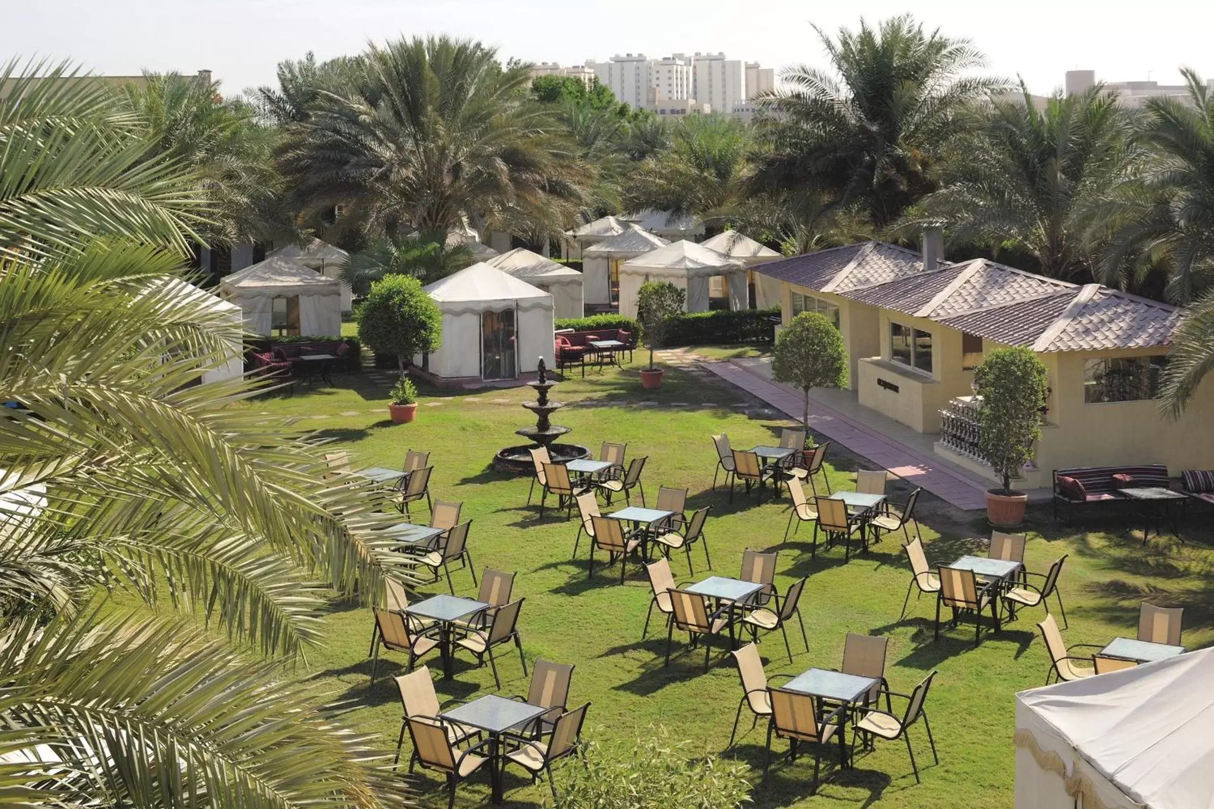Area and facilities, Garden View in Mövenpick Hotel Kuwait