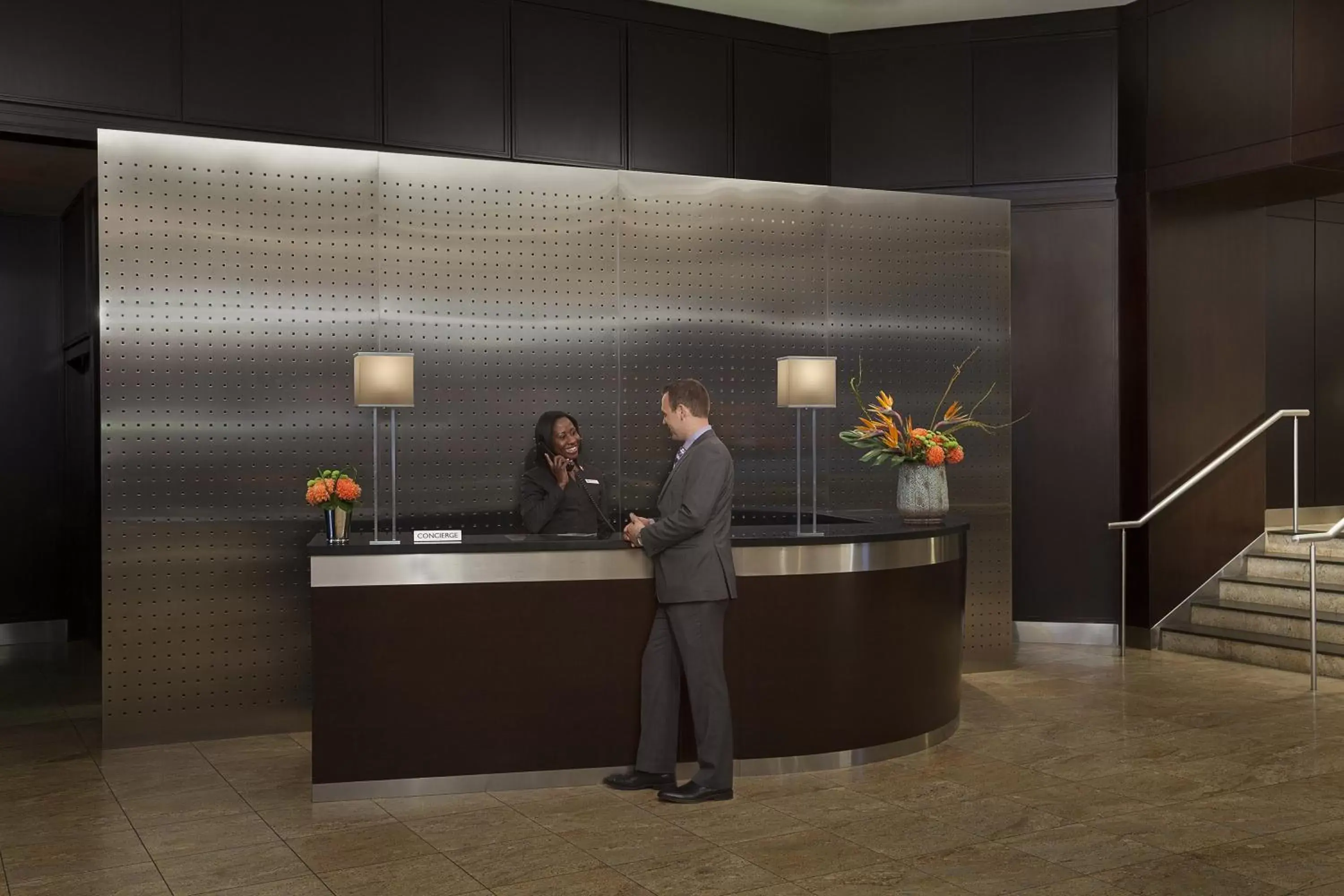 Lobby or reception, Lobby/Reception in InterContinental Toronto Centre, an IHG Hotel
