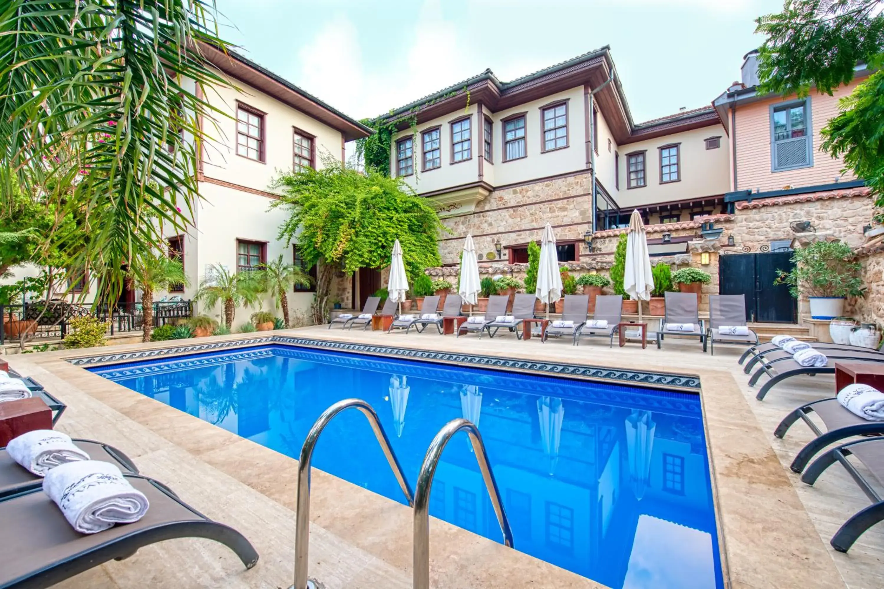 Property building, Swimming Pool in Tuvana Hotel